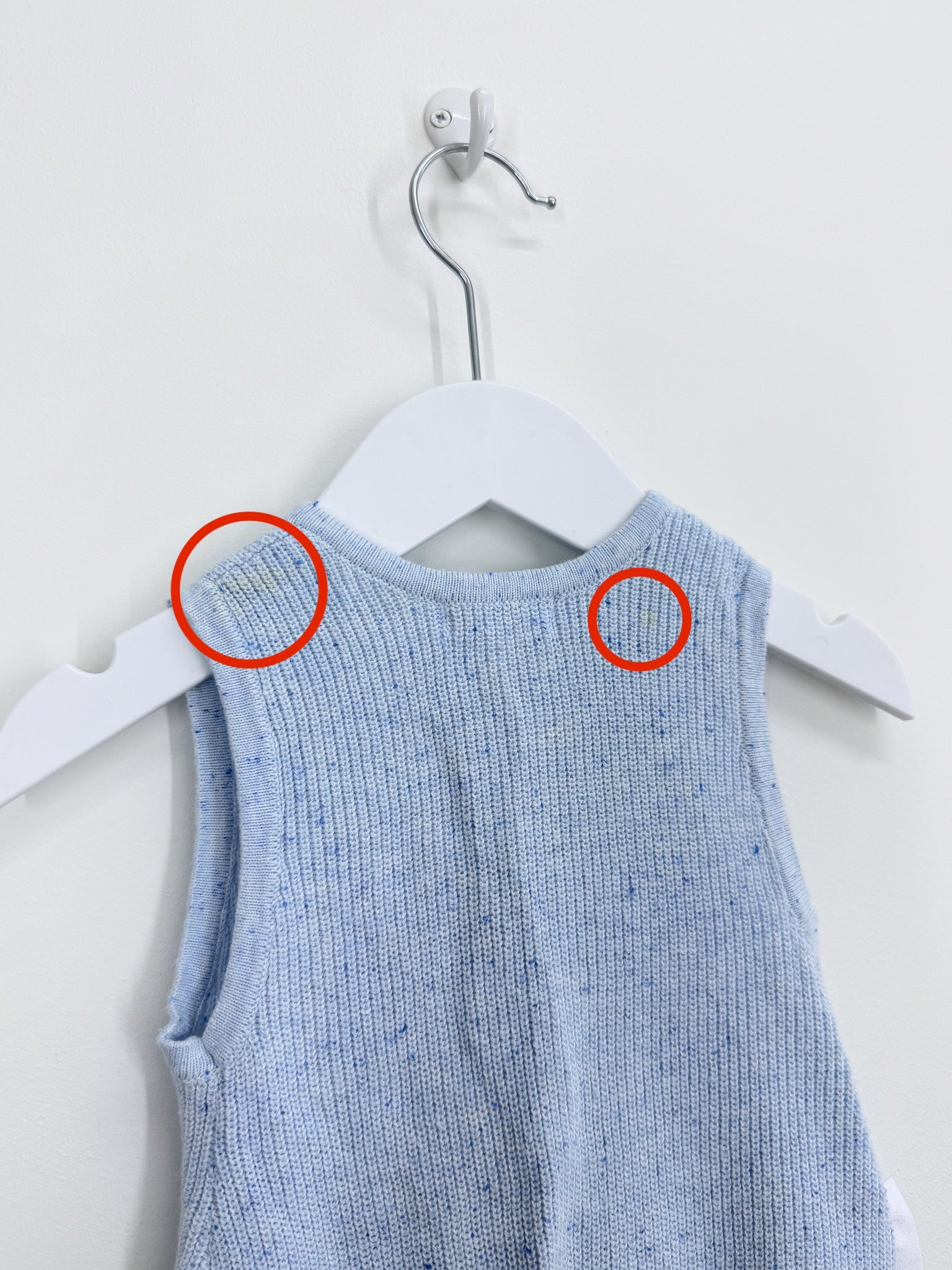 Ziggy Lou bubble knit romper (0-3m)