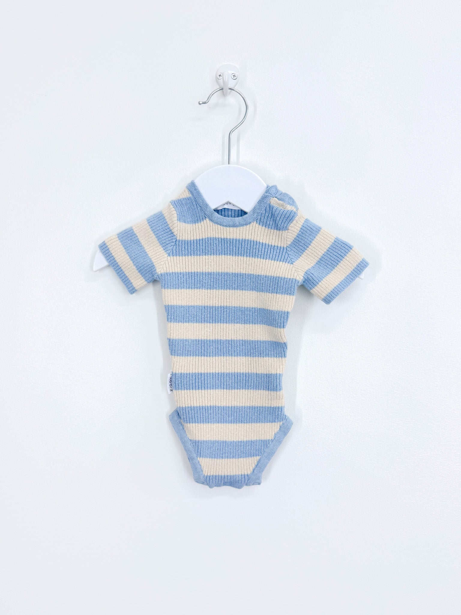 Grown summer rib bodysuit - lake (0-3m)