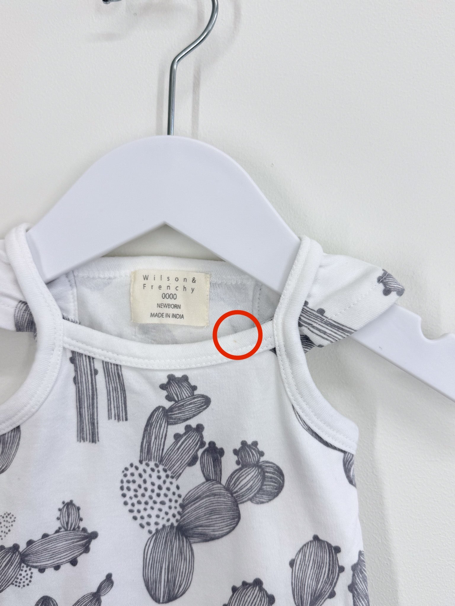 Wilson & Frenchy romper - stuck on you (newborn)