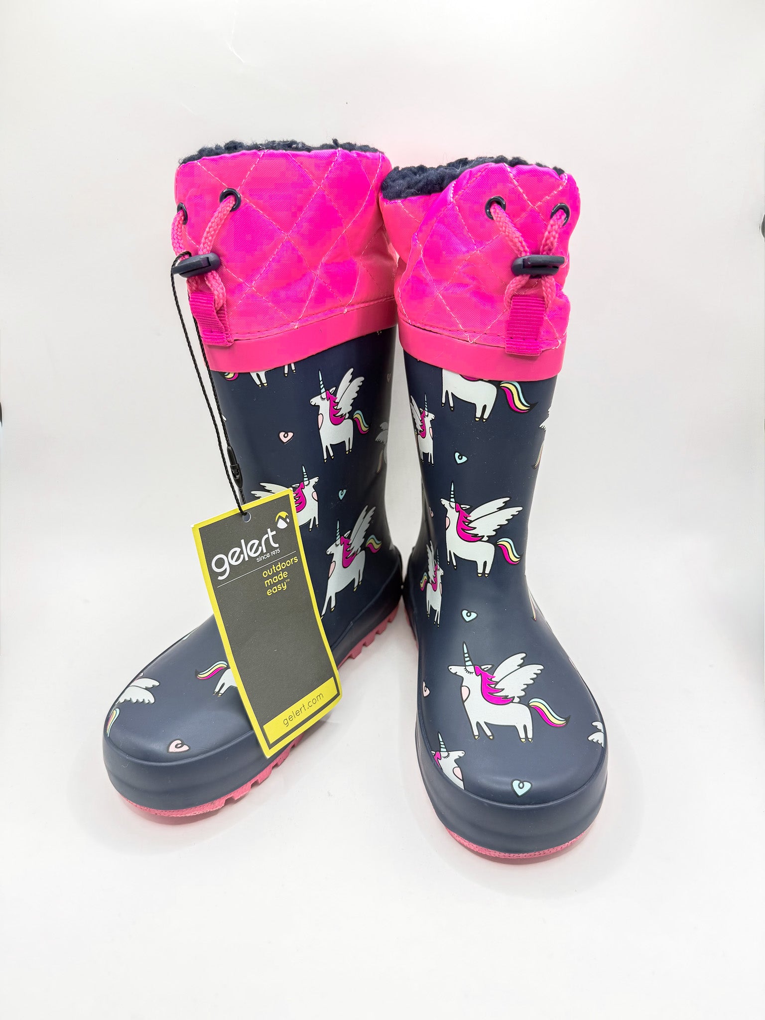 BNWT Gelert cuff welly rain boots (27EU)
