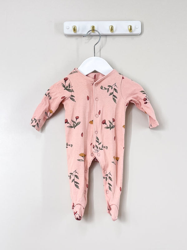 Little Bundle floral onesie (newborn)