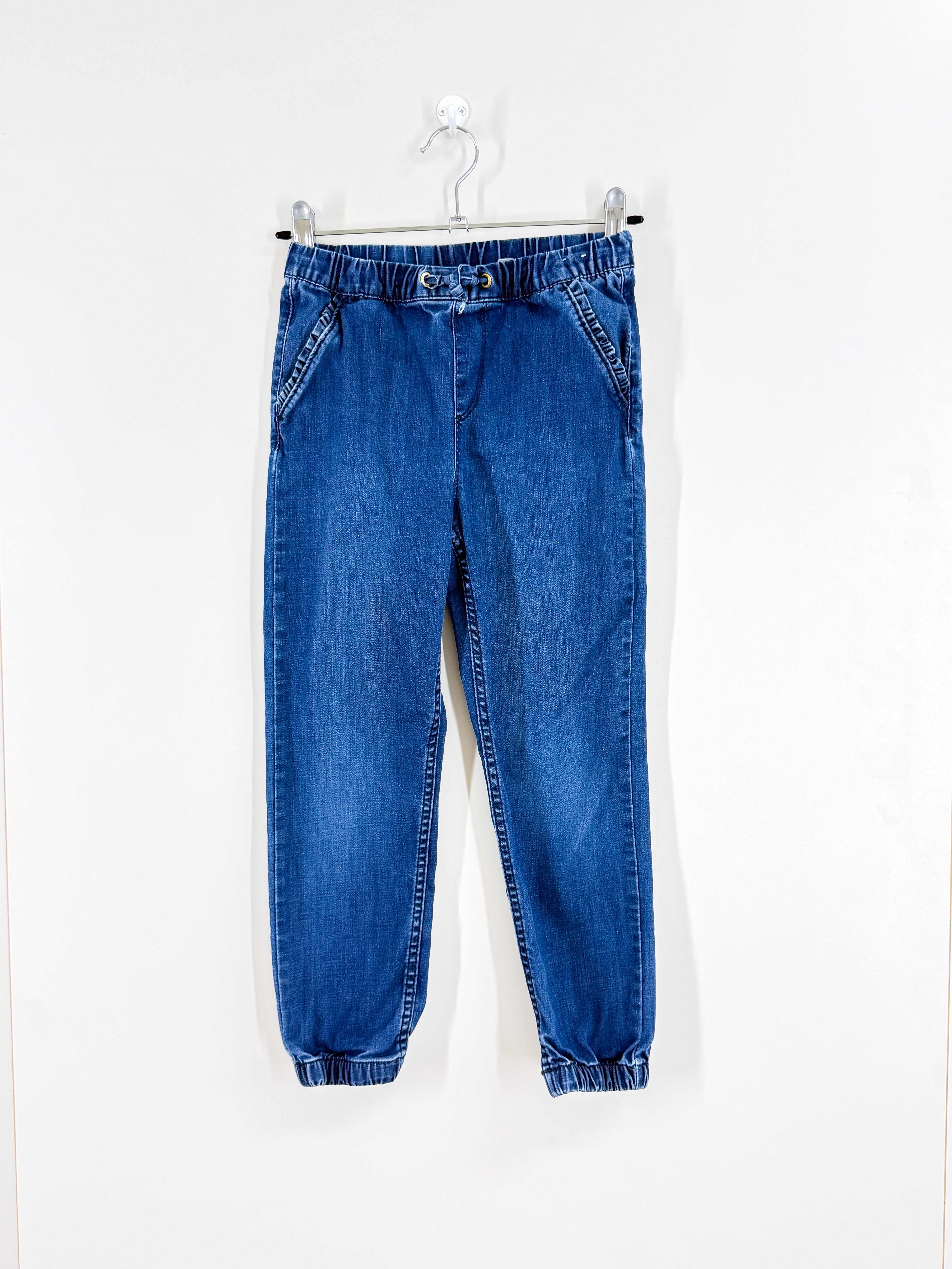 H&M denim pull up joggers (7y)