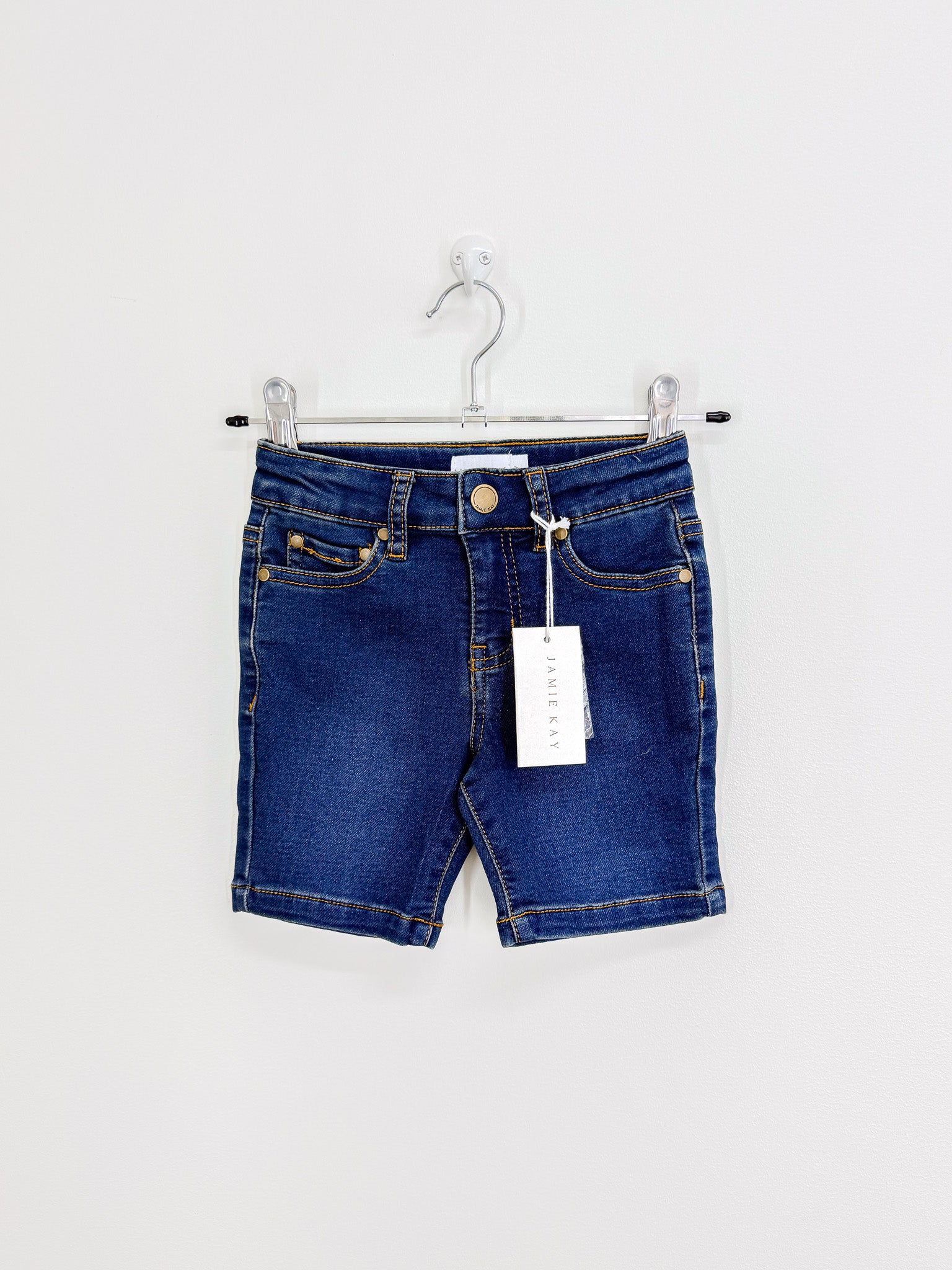 BNWT Jamie Kay noah denim short - indigo denim (2y)