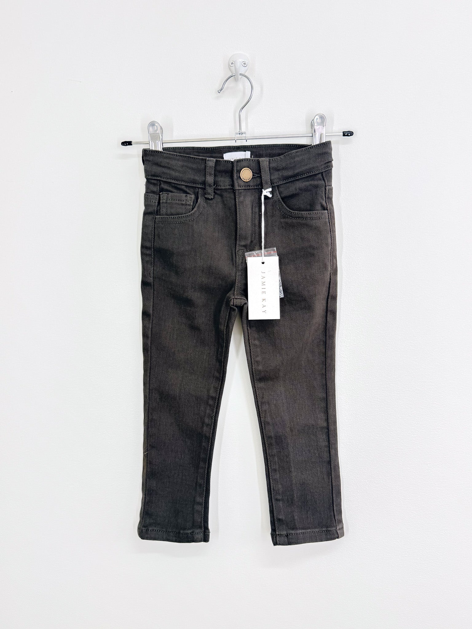 BNWT Jamie Kay austin woven twill pant - kalamata (2y)