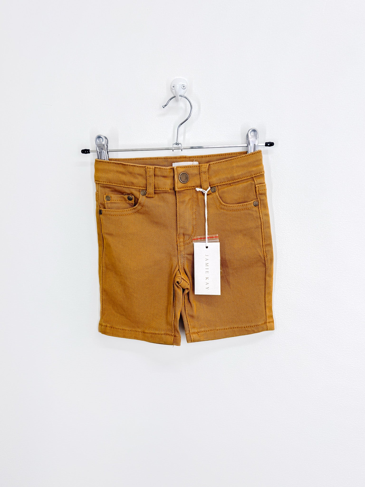 BNWT Jamie Kay noah short - clove (2y)