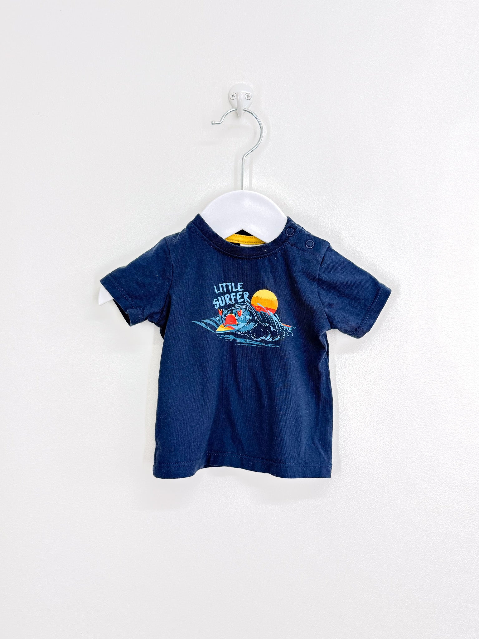 Teeny Weeny little surfer tee (0-3m)