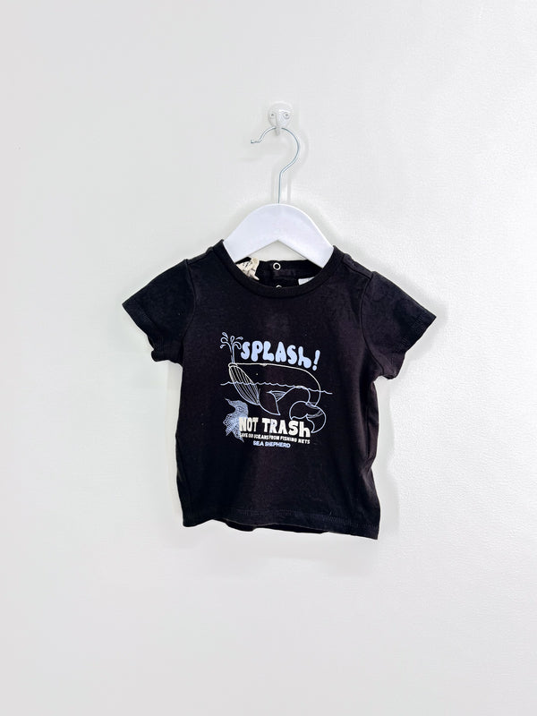 Cotton On Kids x Sea Shepherd tee (3-6m)