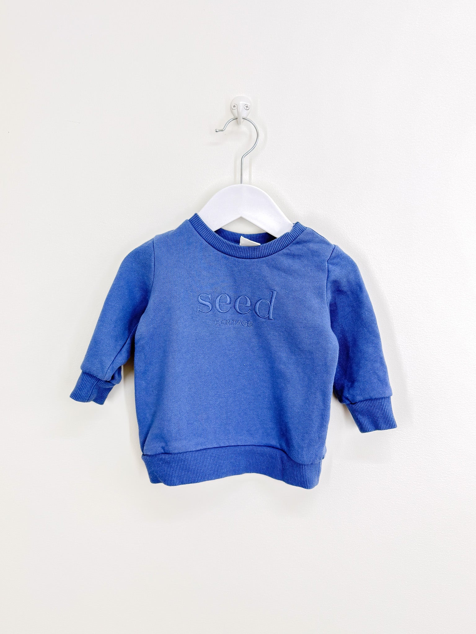 Seed core logo sweatshirt (3-6m)