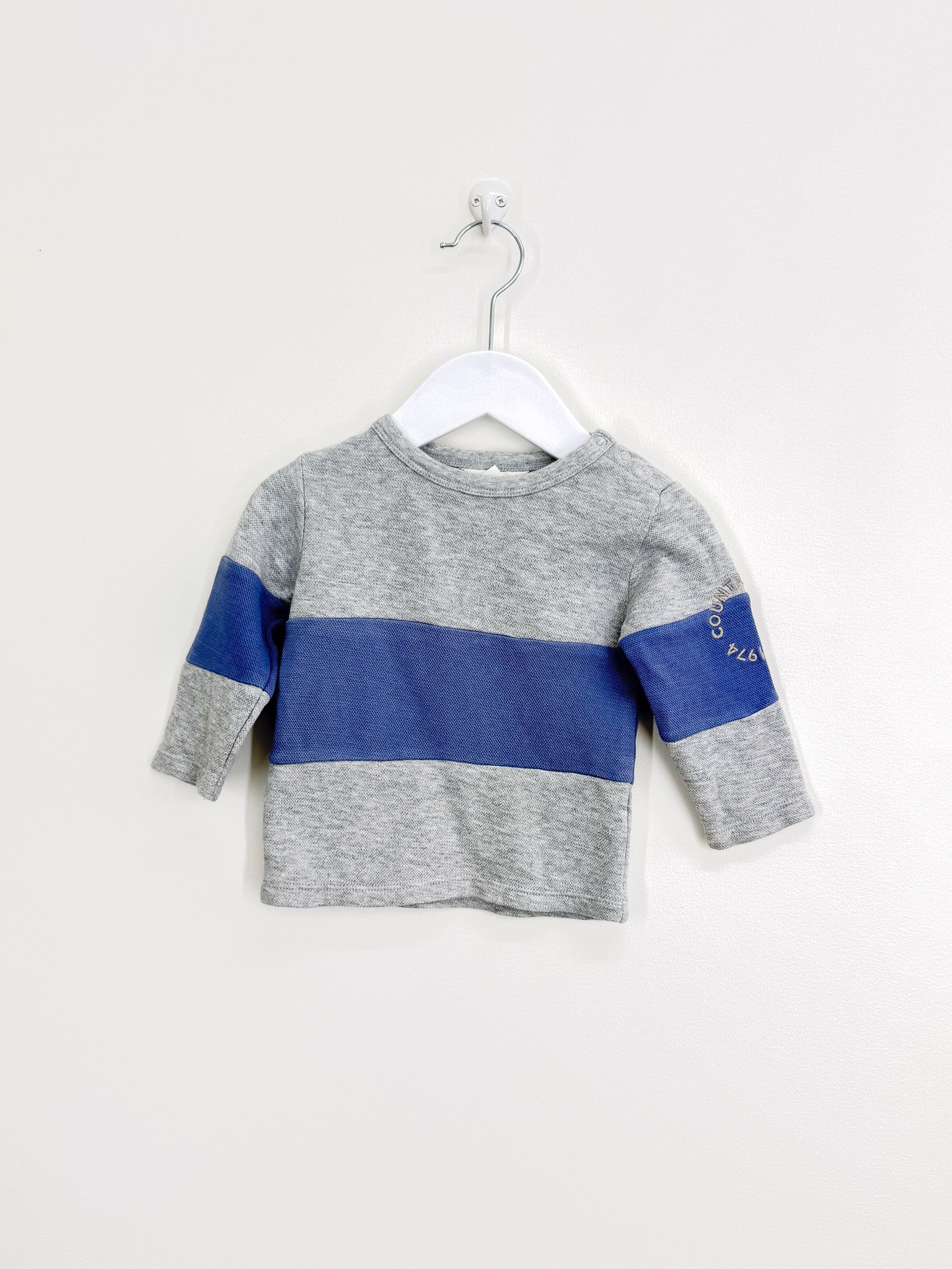 Country Road colour block tee (3-6m)