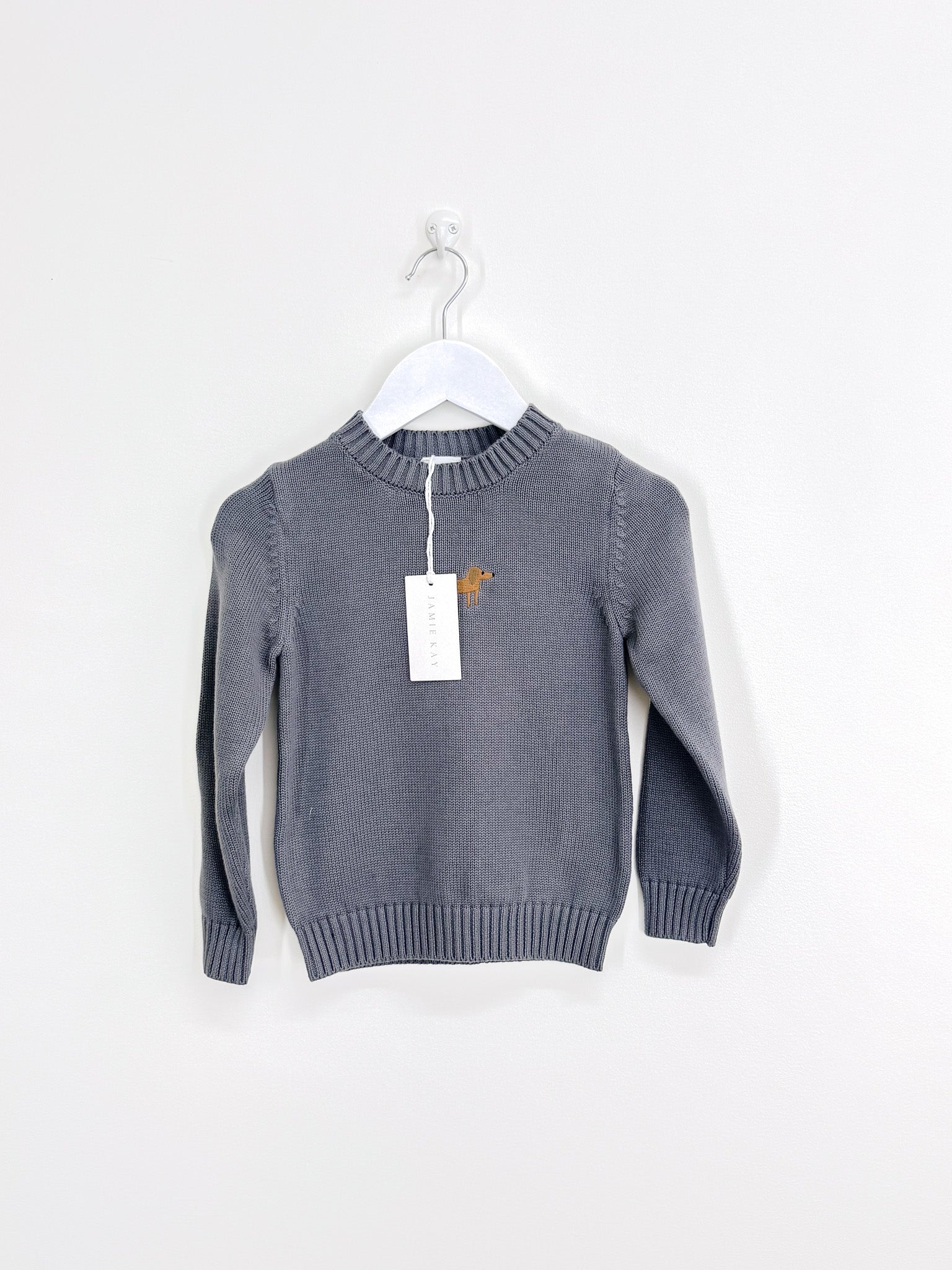 BNWT Jamie Kay basil knit jumper - lava (3y)