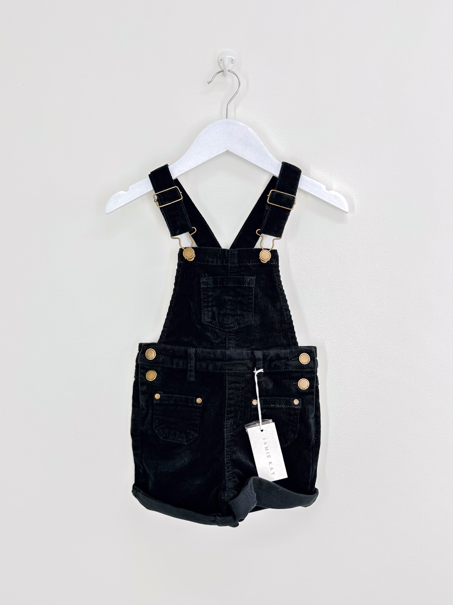 BNWT Jamie Kay chase short overalls - solar system (2y)