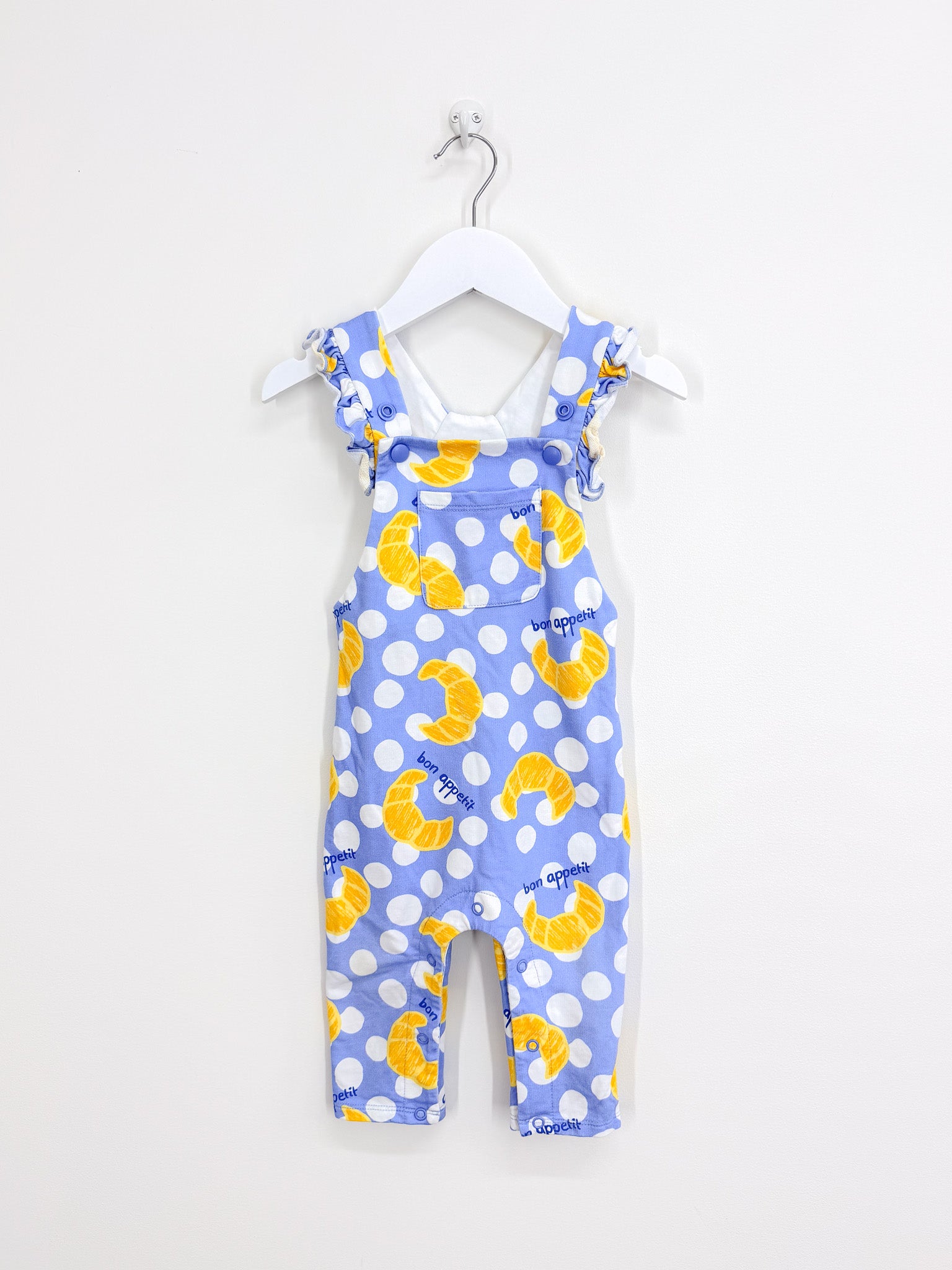 Gorman organic bon apetite overalls (6-12m)