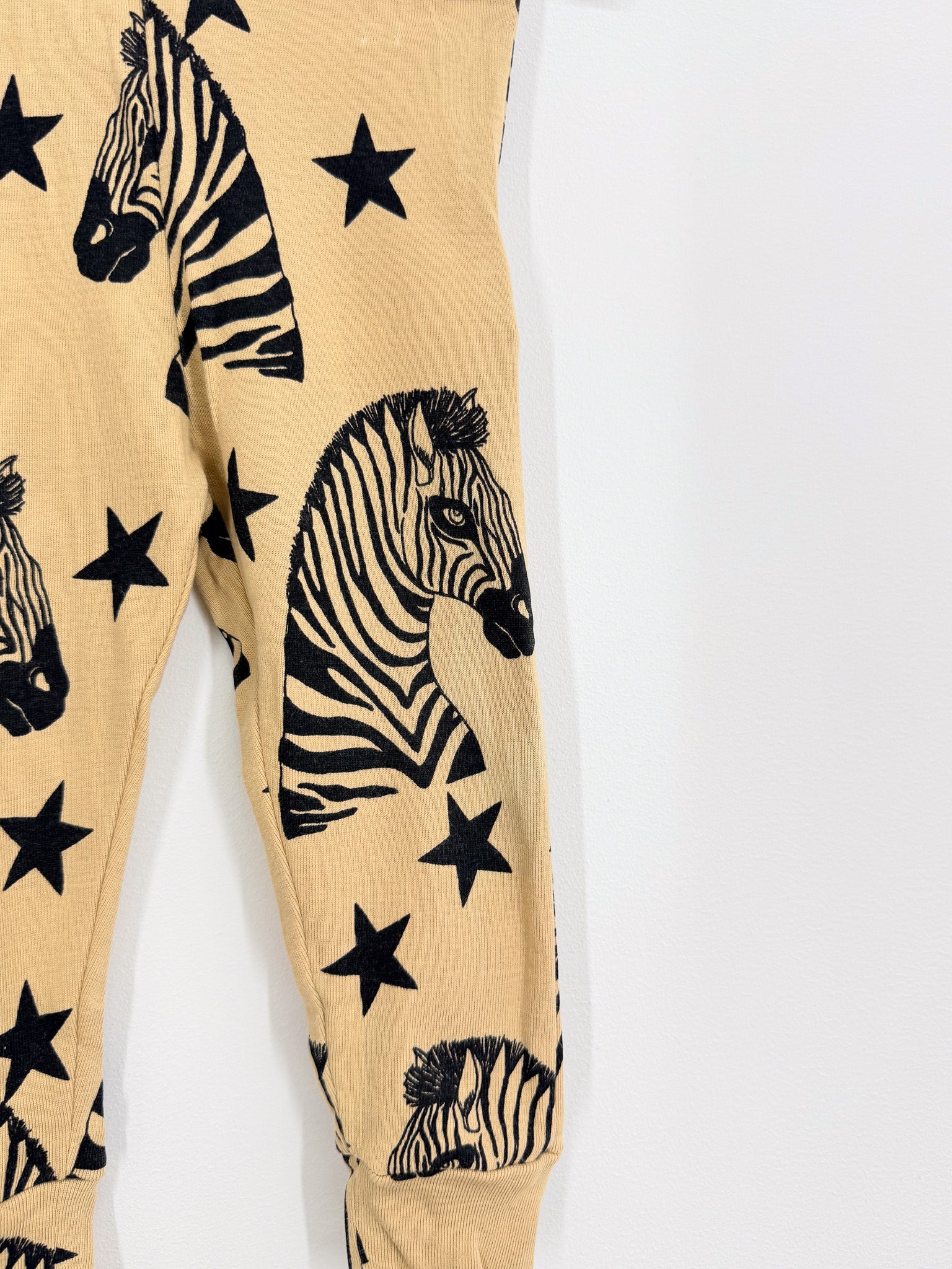 Mini Rodini organic zebra leggings (4-9m)