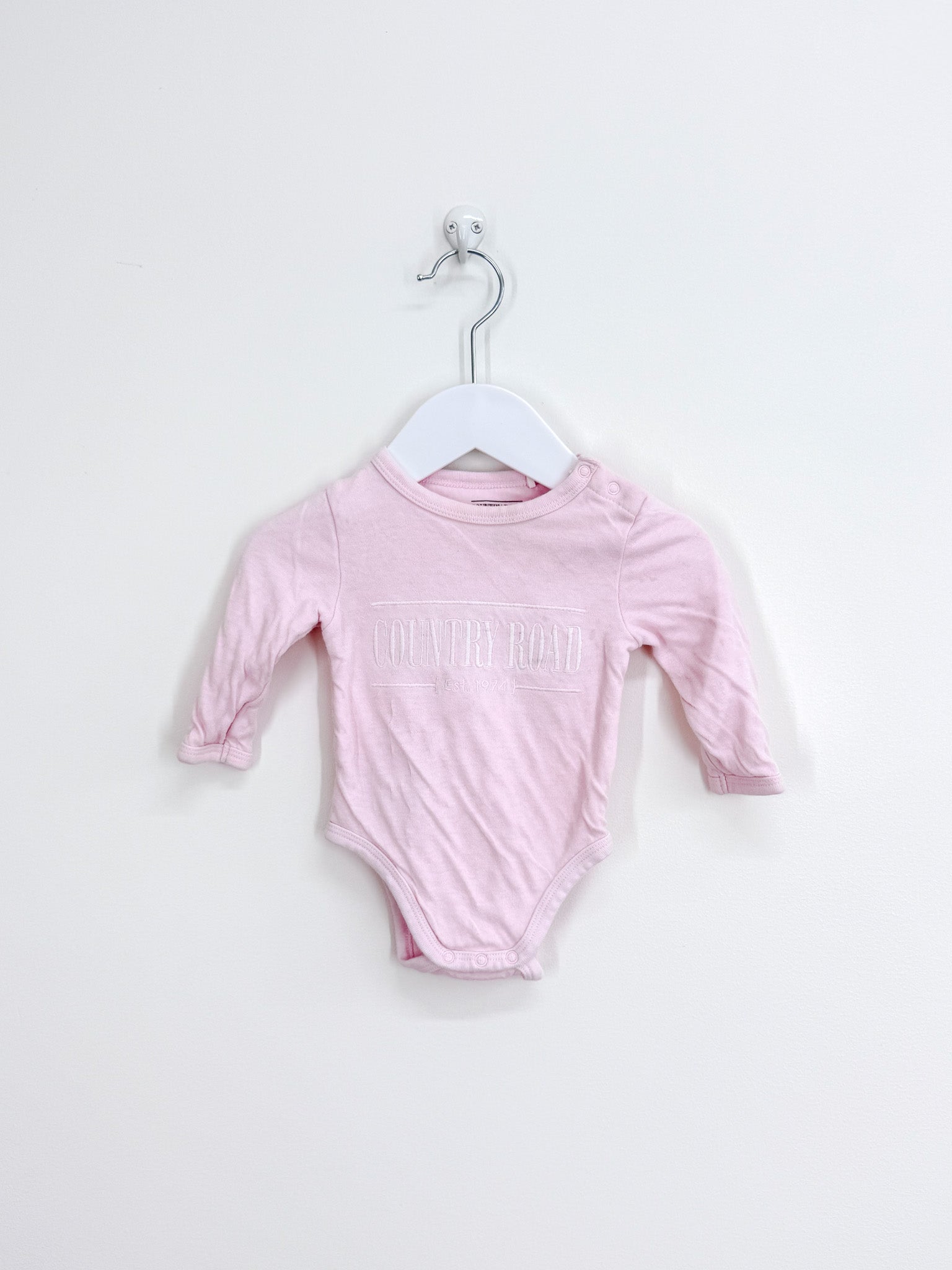 Country Road organic heritage bodysuit (0-3m)