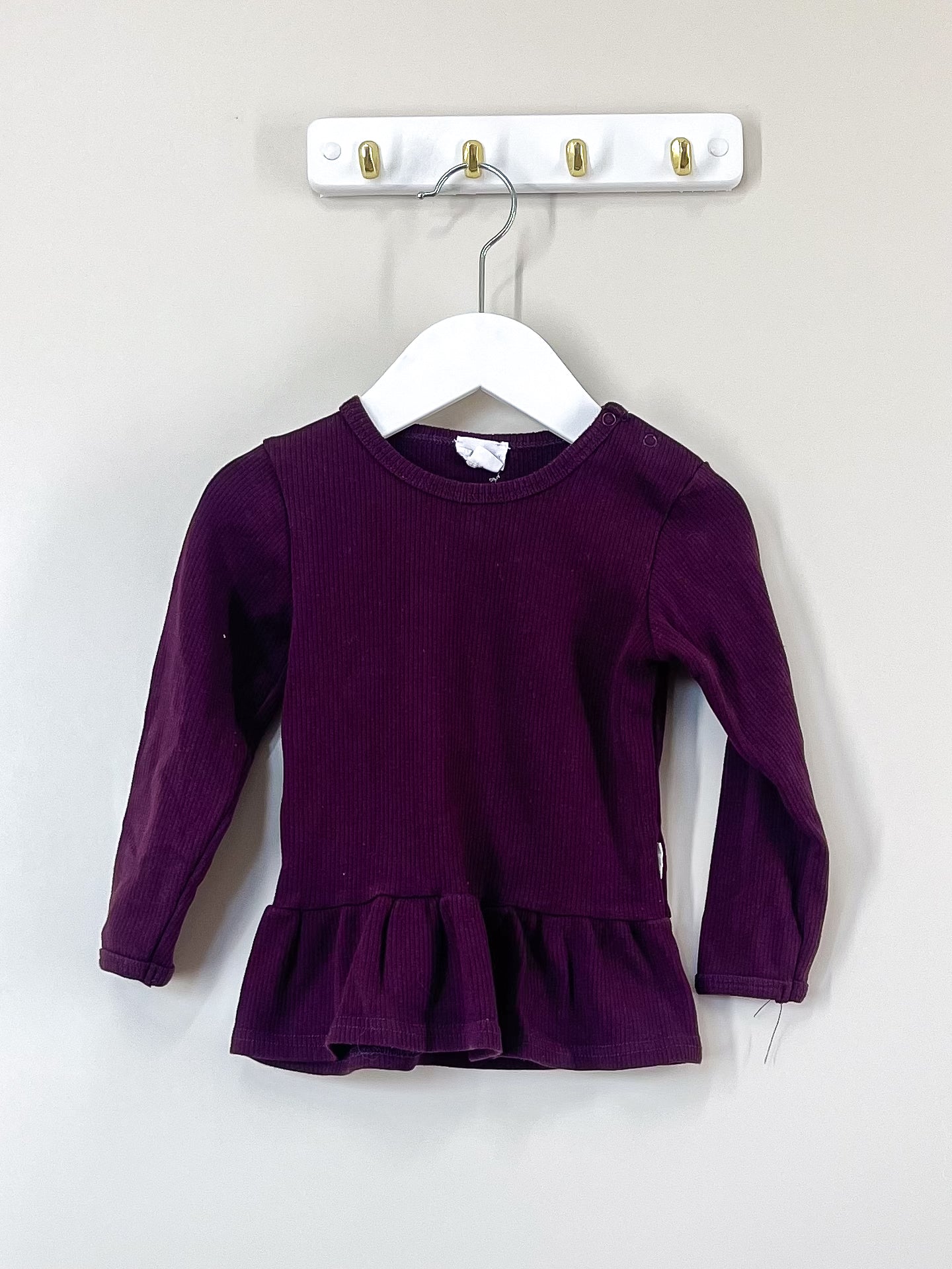 Jamie Kay organic fine rib elsa top (3y)