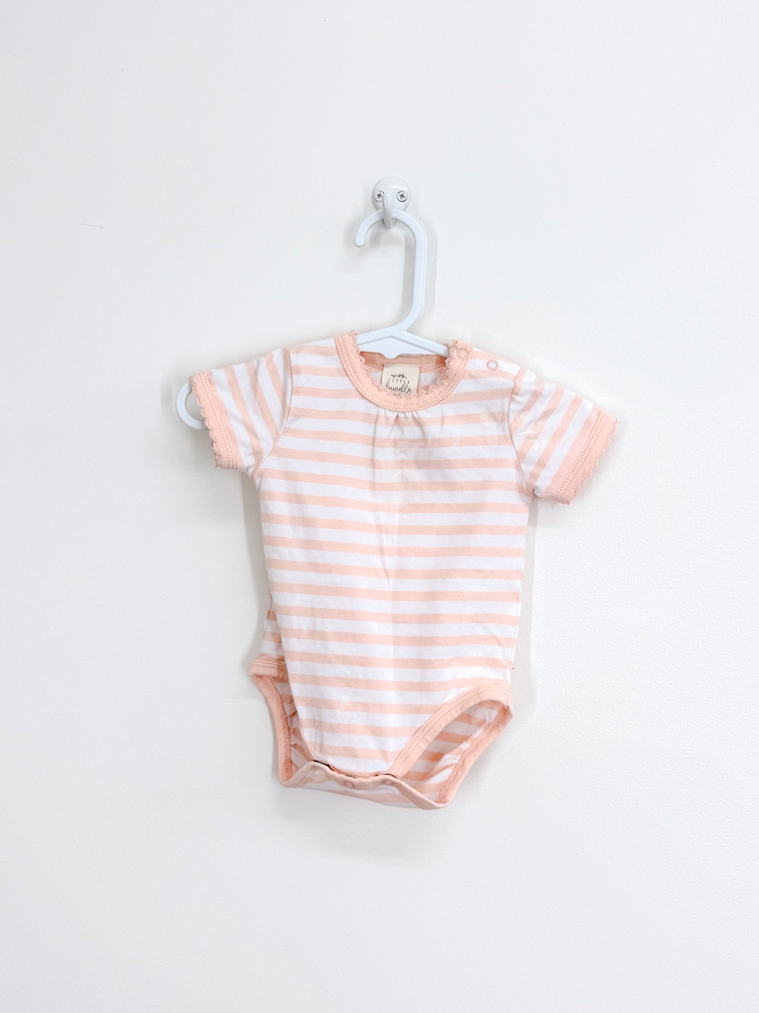 Little Bundle stripe bodysuit (0-3m) - SECONDS