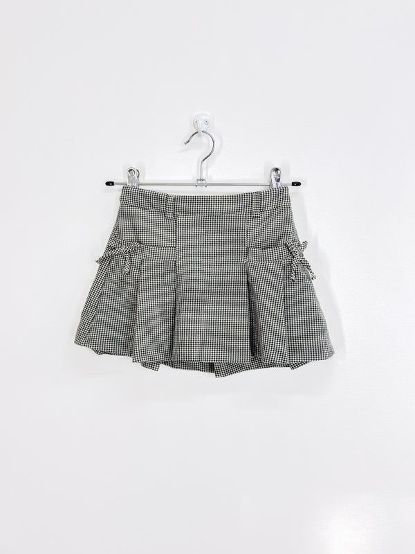 Zara houndstooth skirt (6y)