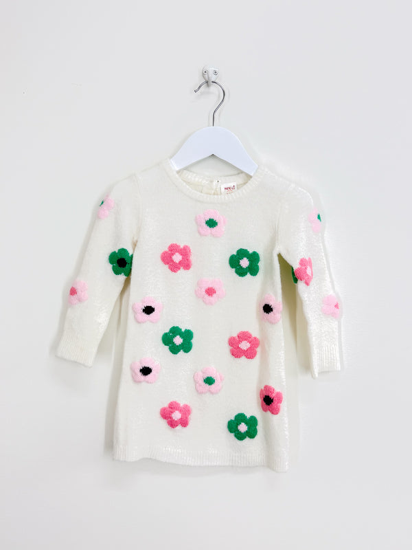 Seed daisy knit dress (12-18m)