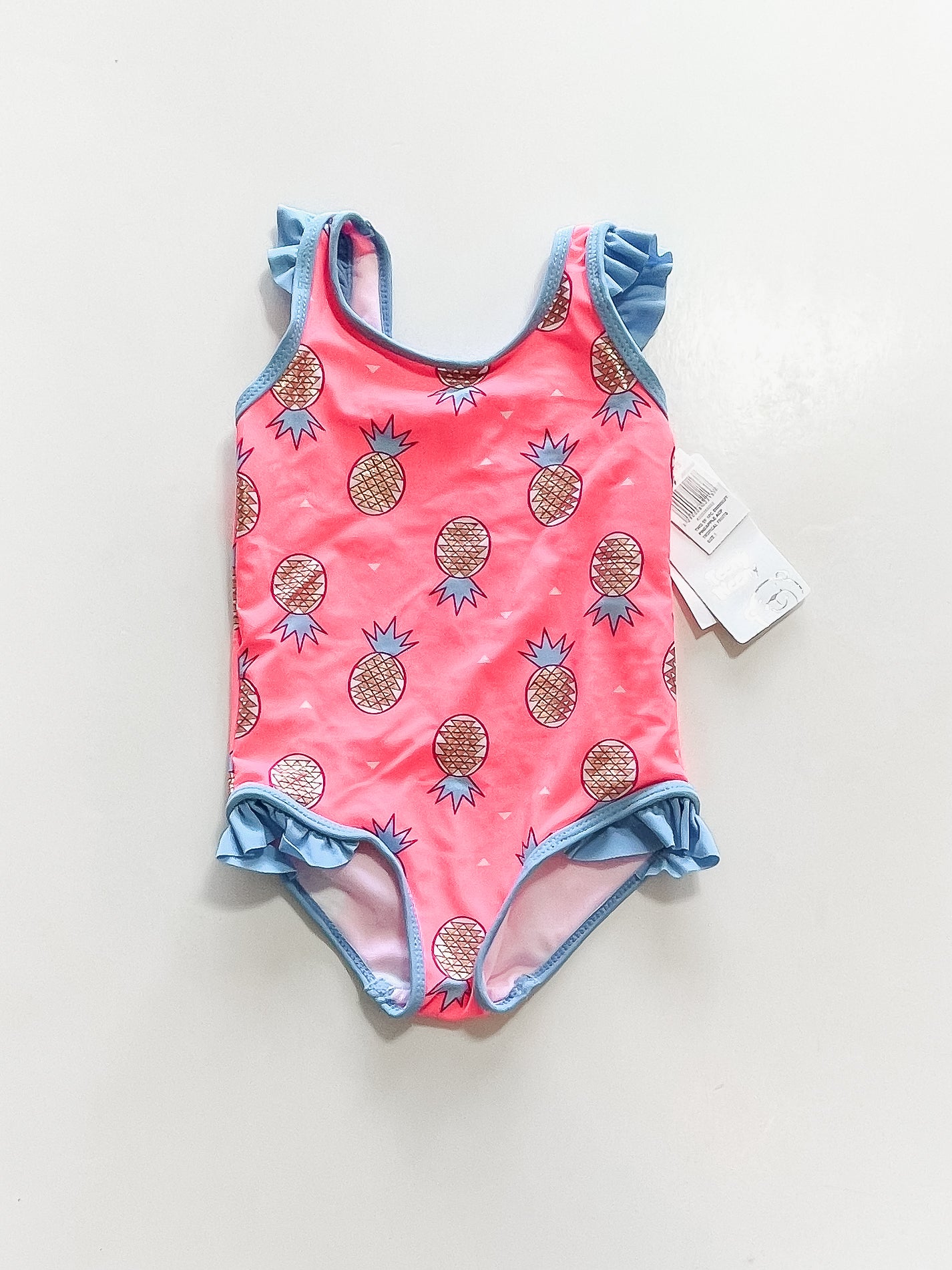 BNWT Teeny Weeny pineapple swim suit (1y)