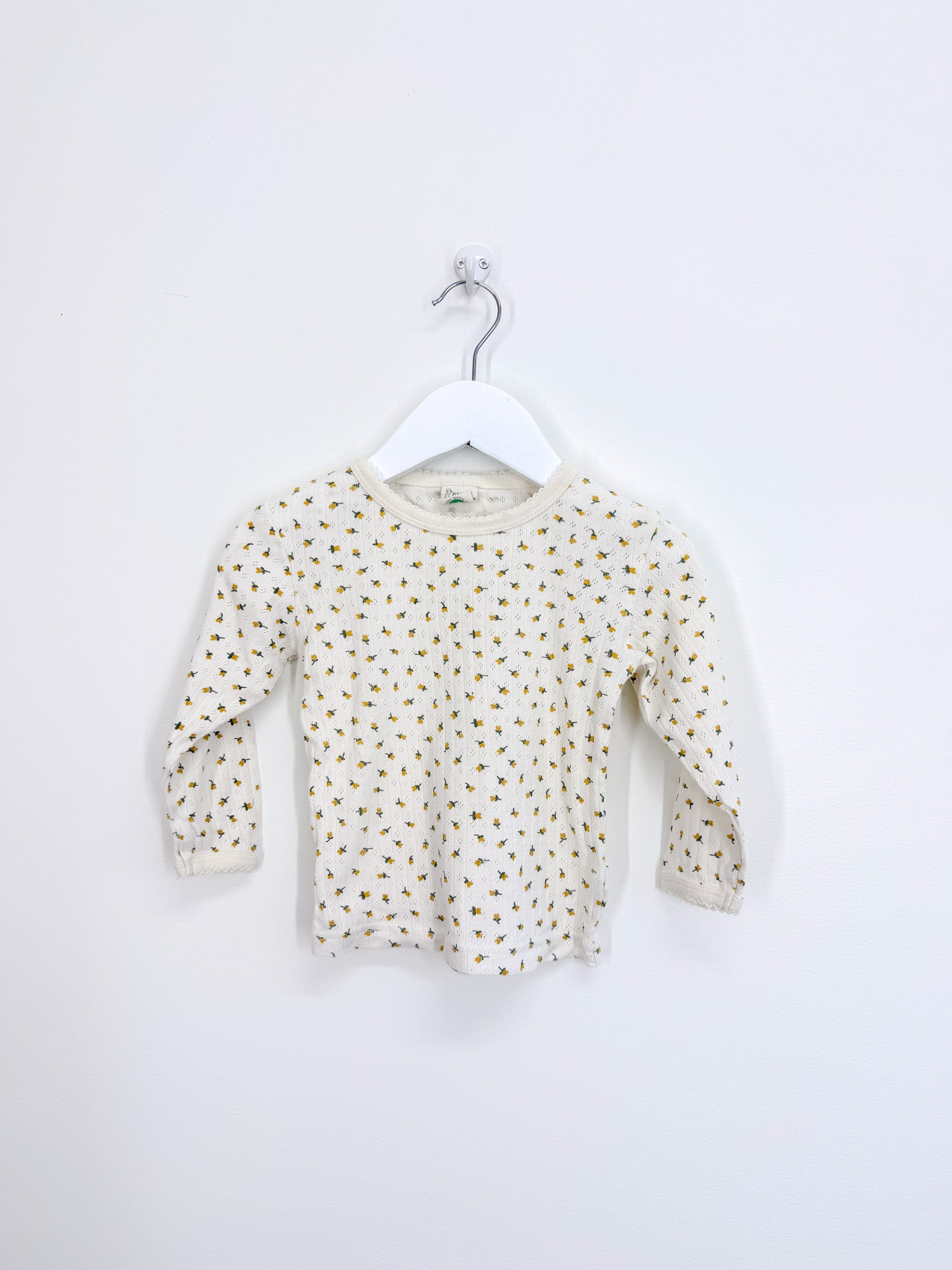 Nature Baby organic long sleeve tee - tulip (1y)