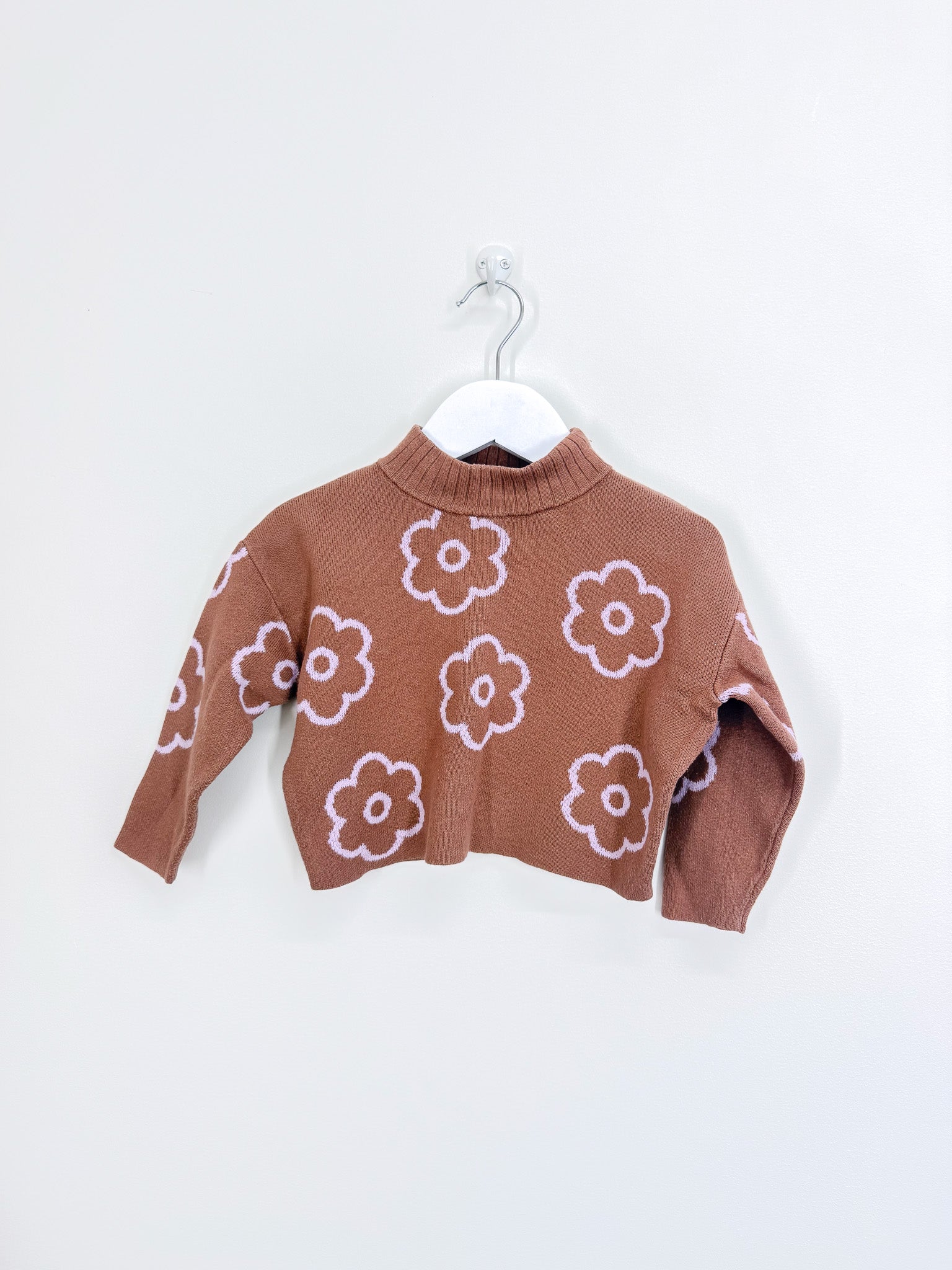 Seed boxy knit pullover (2y)