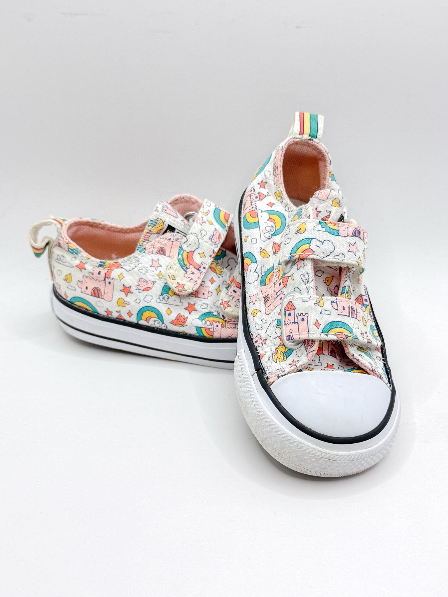 Converse CTAS rainbow castle lo top sneakes (22EU)