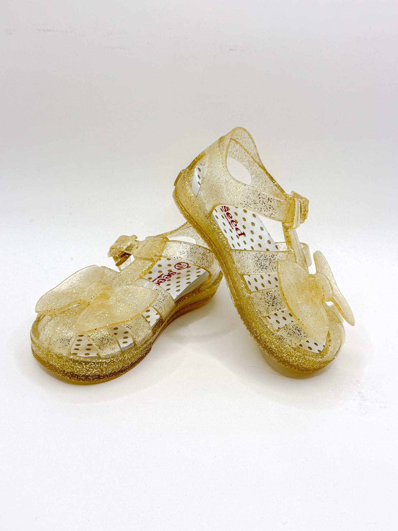 Seed glitter jelly sandals (18EU)