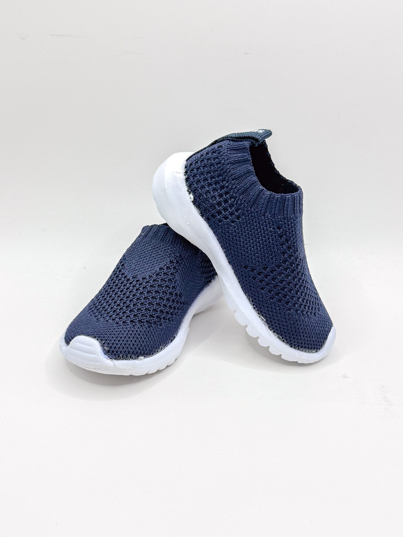 Seed knit shoes navy (18EU)