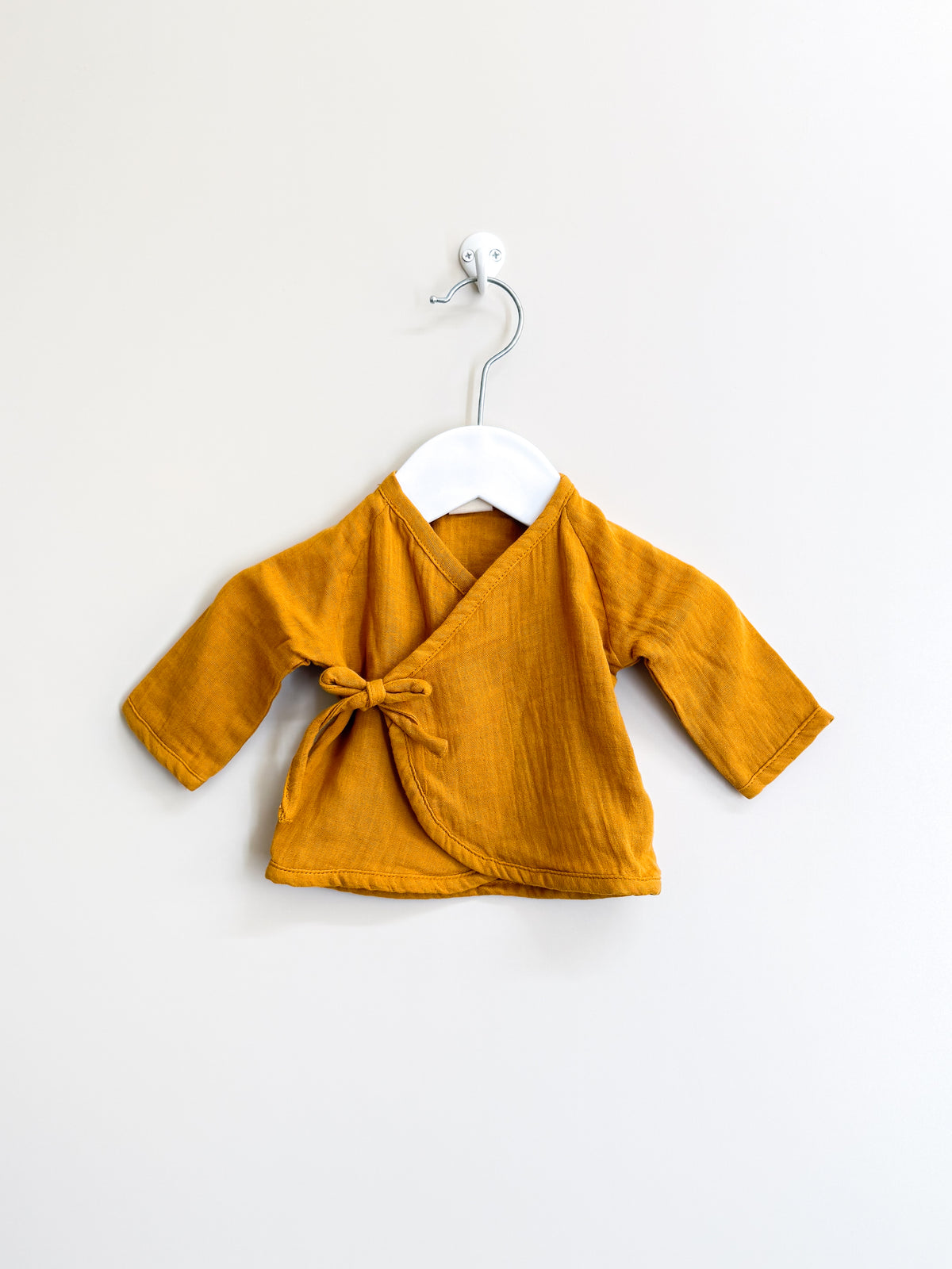Nature Baby organic muslin kimono top (0-3m)