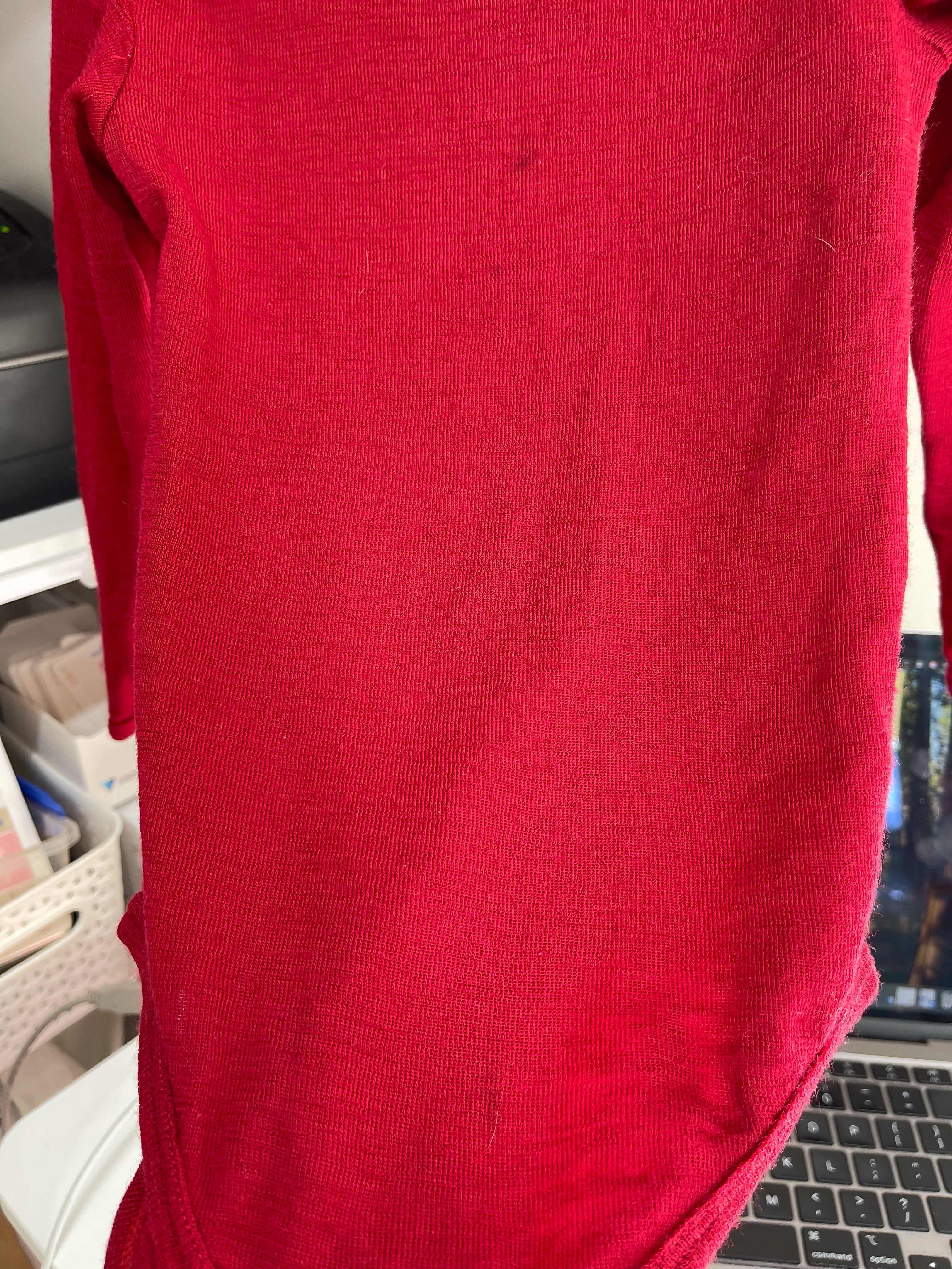 The Sleep Store merino bodysuit (2y)