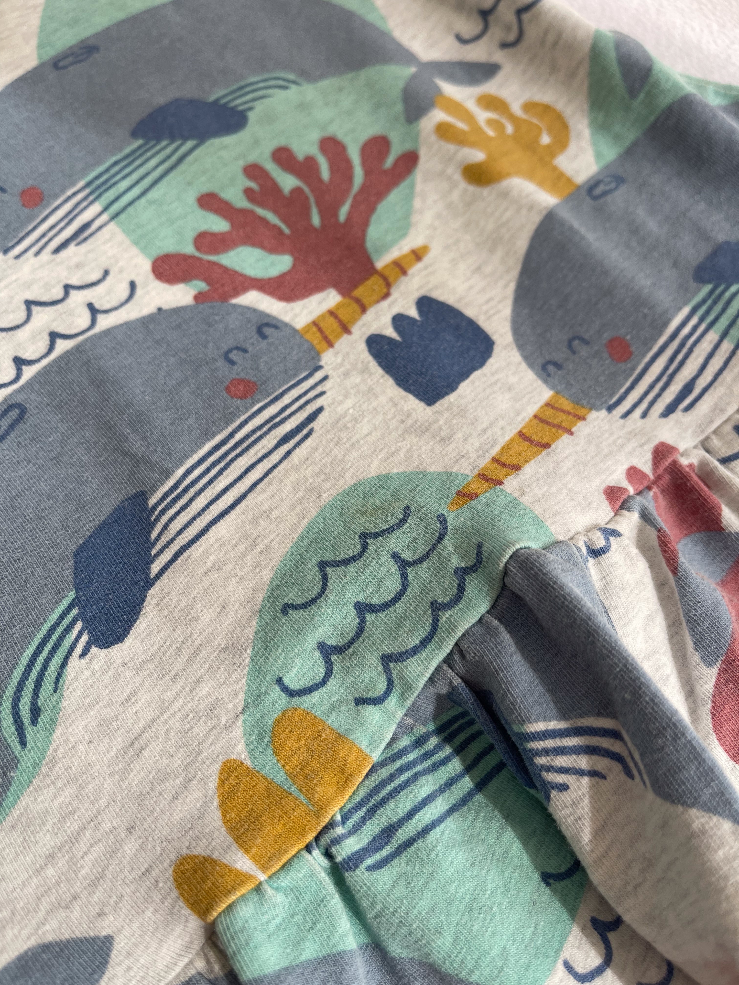 Minti under the sea dress (2y)