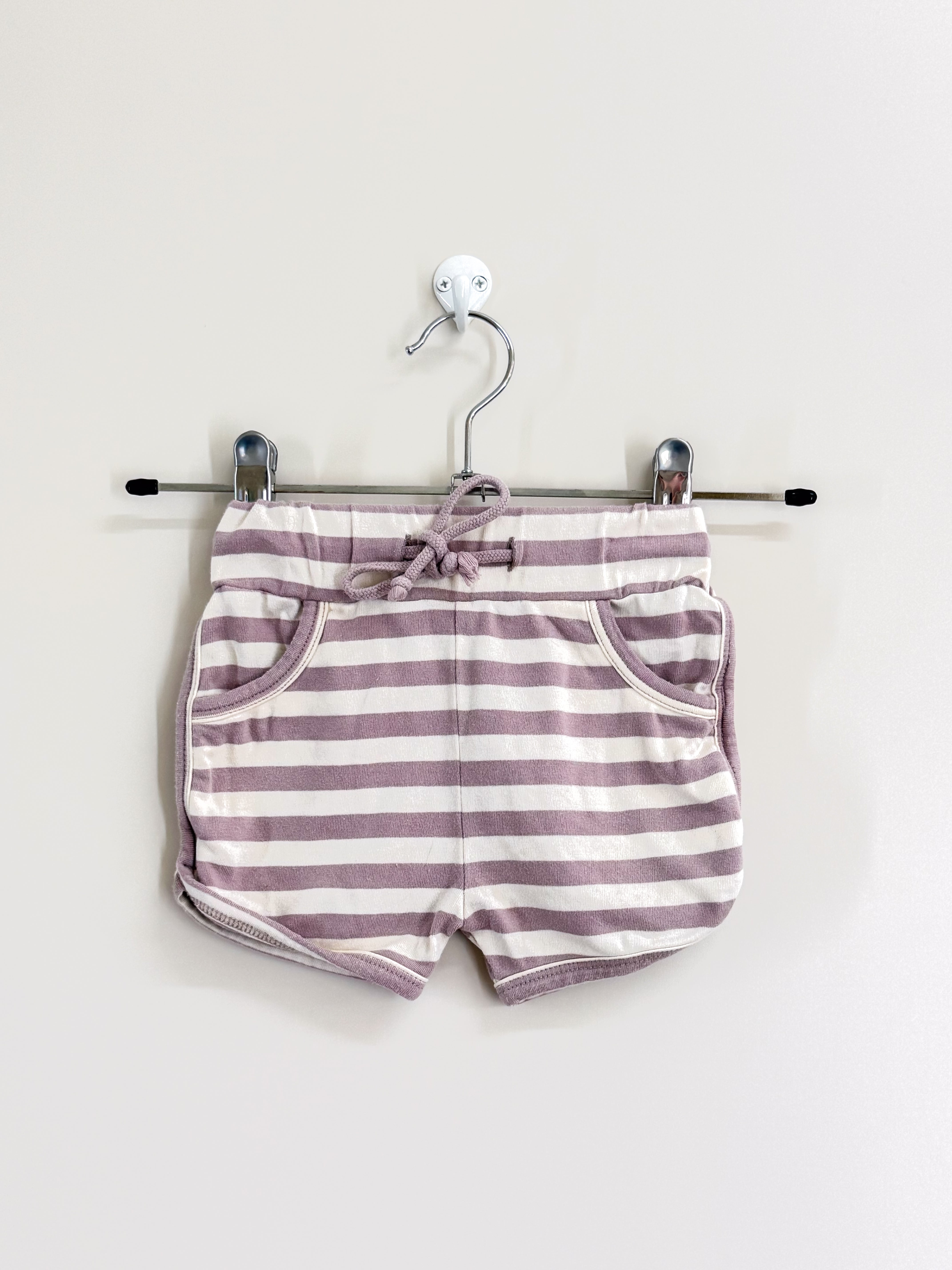 Nature Baby organic drawstring shorts (6-12m)