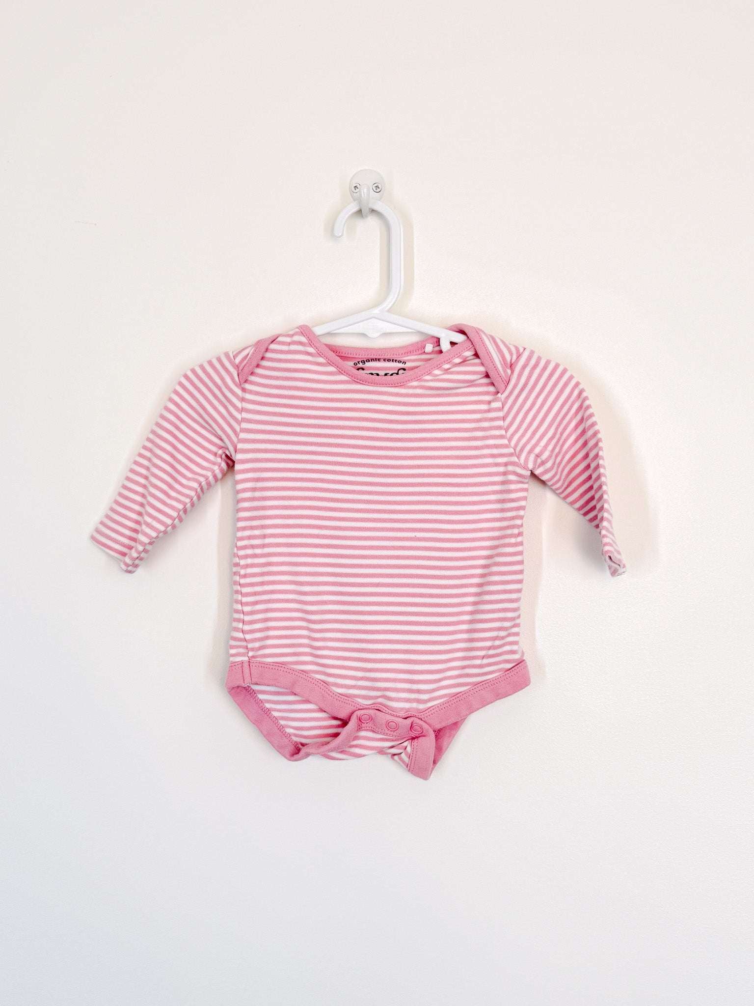 Frugi organic striped bodysuit (3-6m) - SECONDS