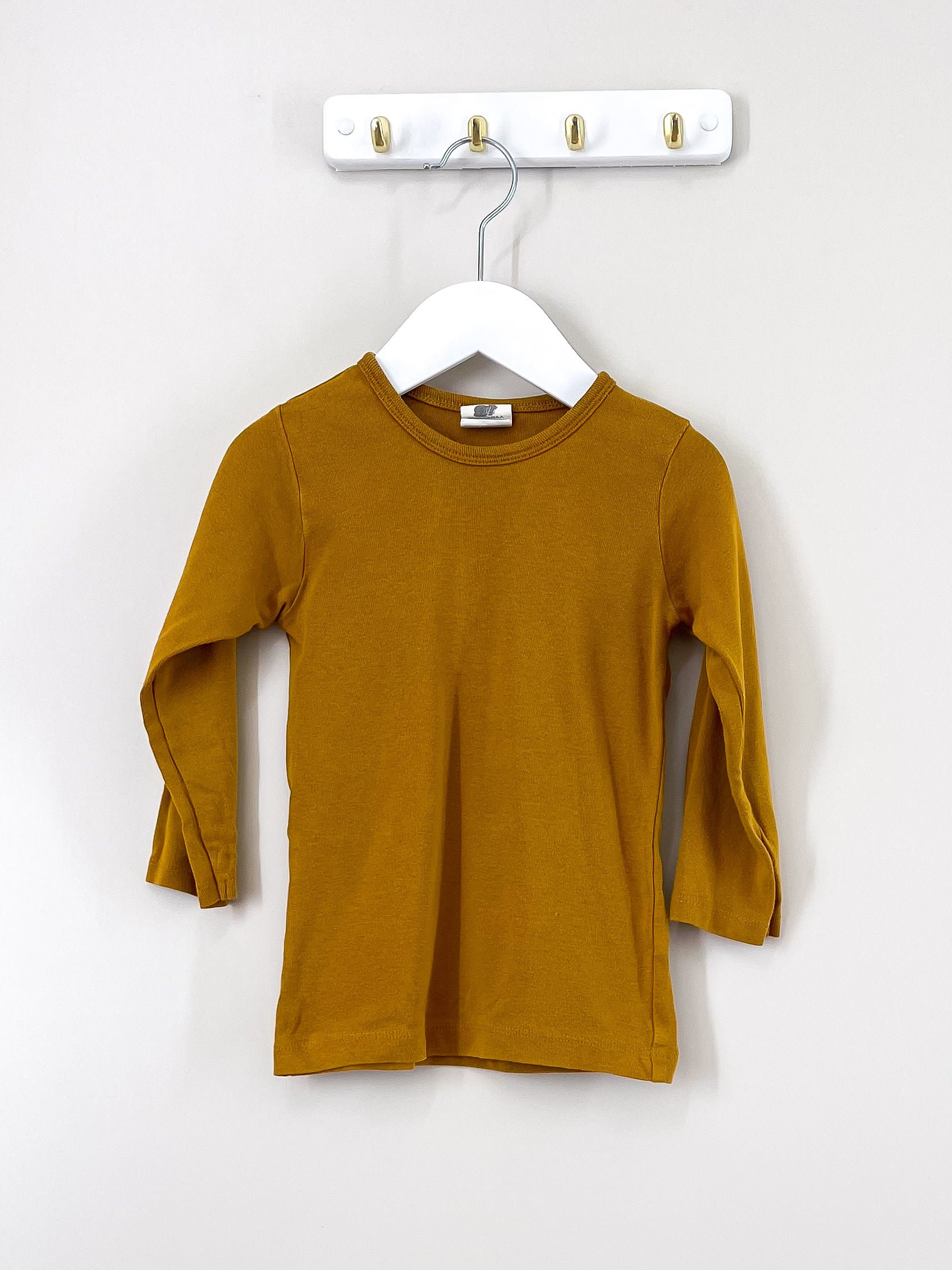 Buck & Baa organic long sleeve tee (2-3y)