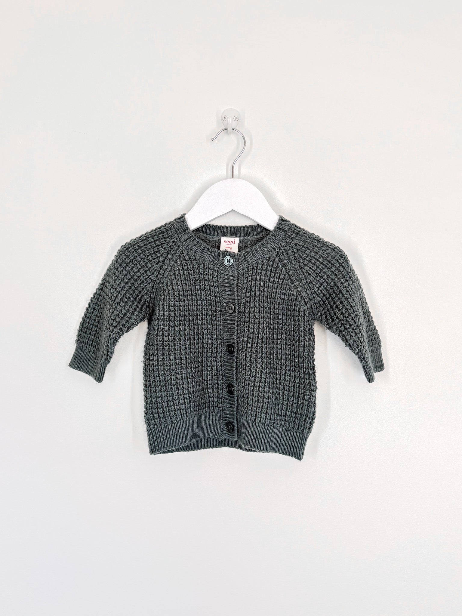 Seed knit cardigan (3-6m)