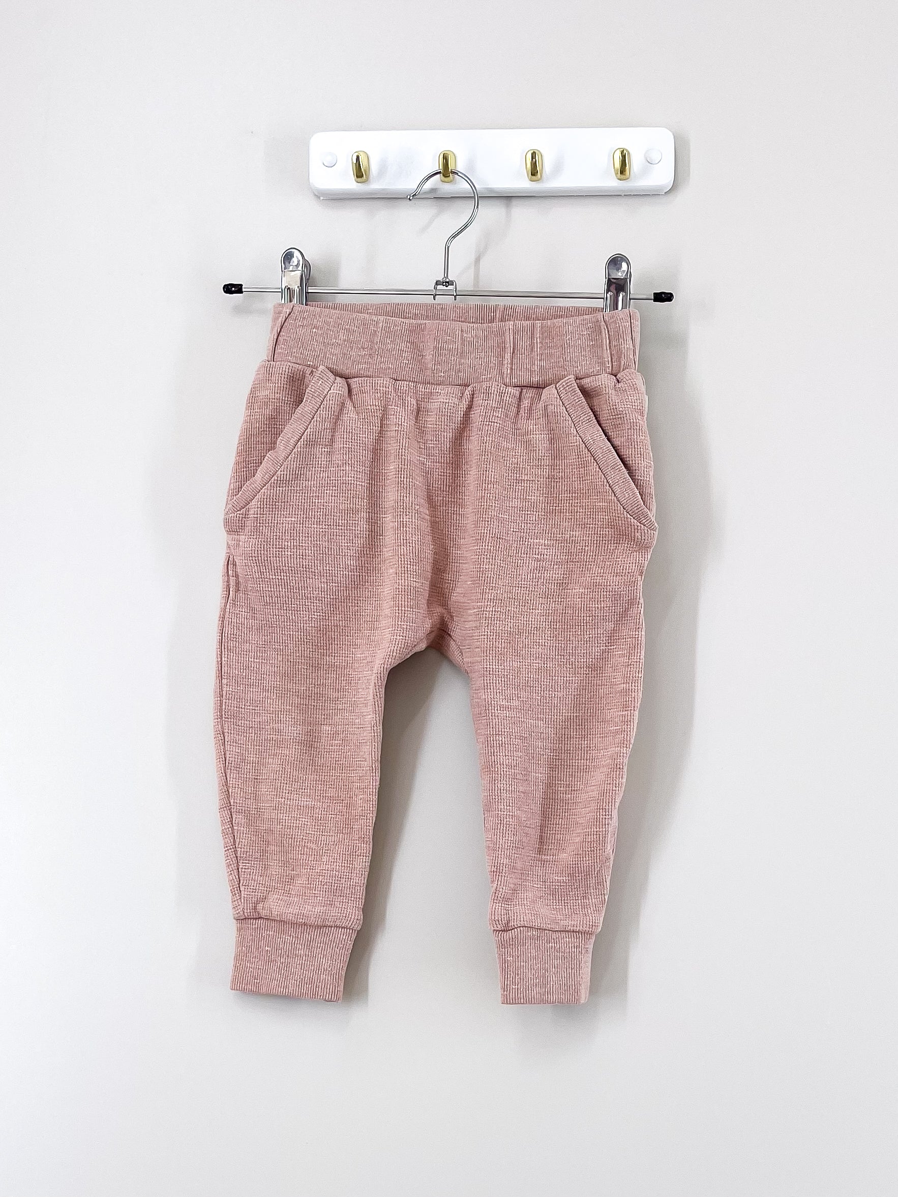 Wilson & Frenchy organic waffle track pants (18-24m)