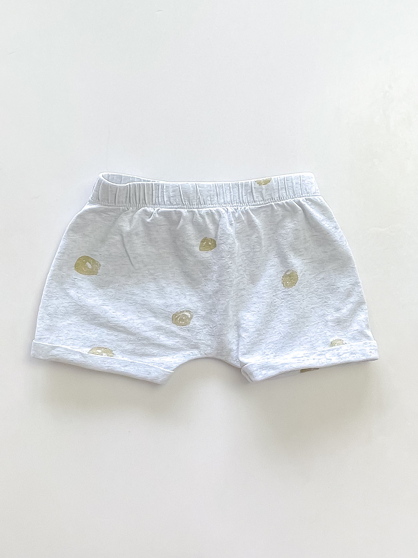 Minti gold spot shorts (12-18m)