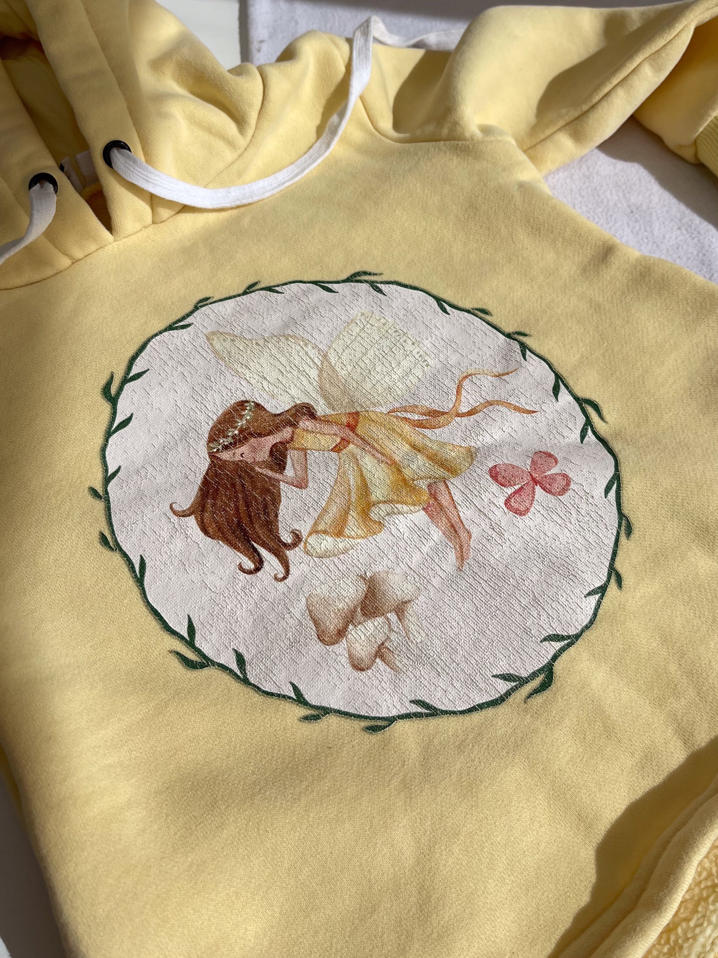 Radicool fairy hoodie (2y)