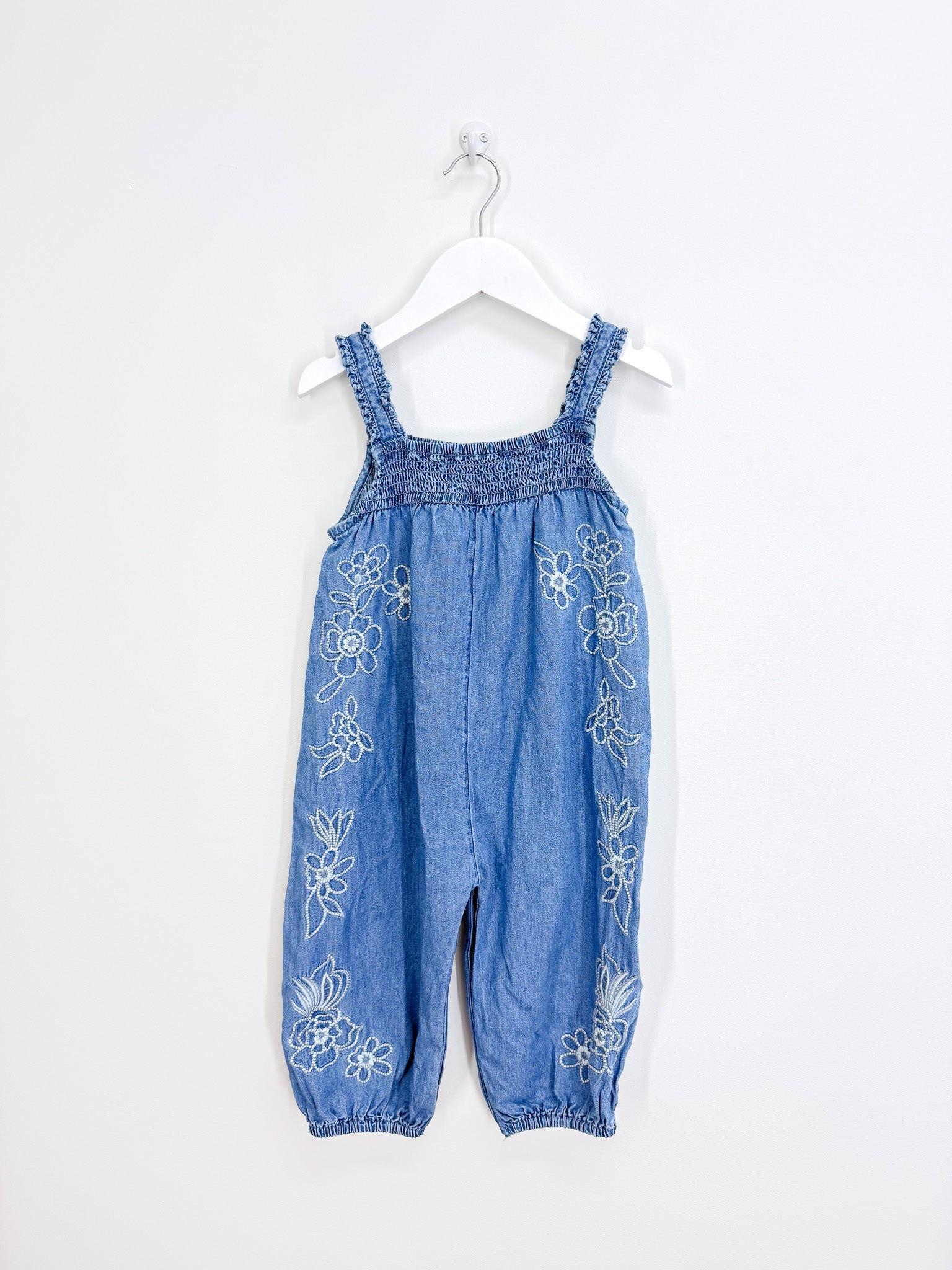 Next chambray playsuit (18-24m)