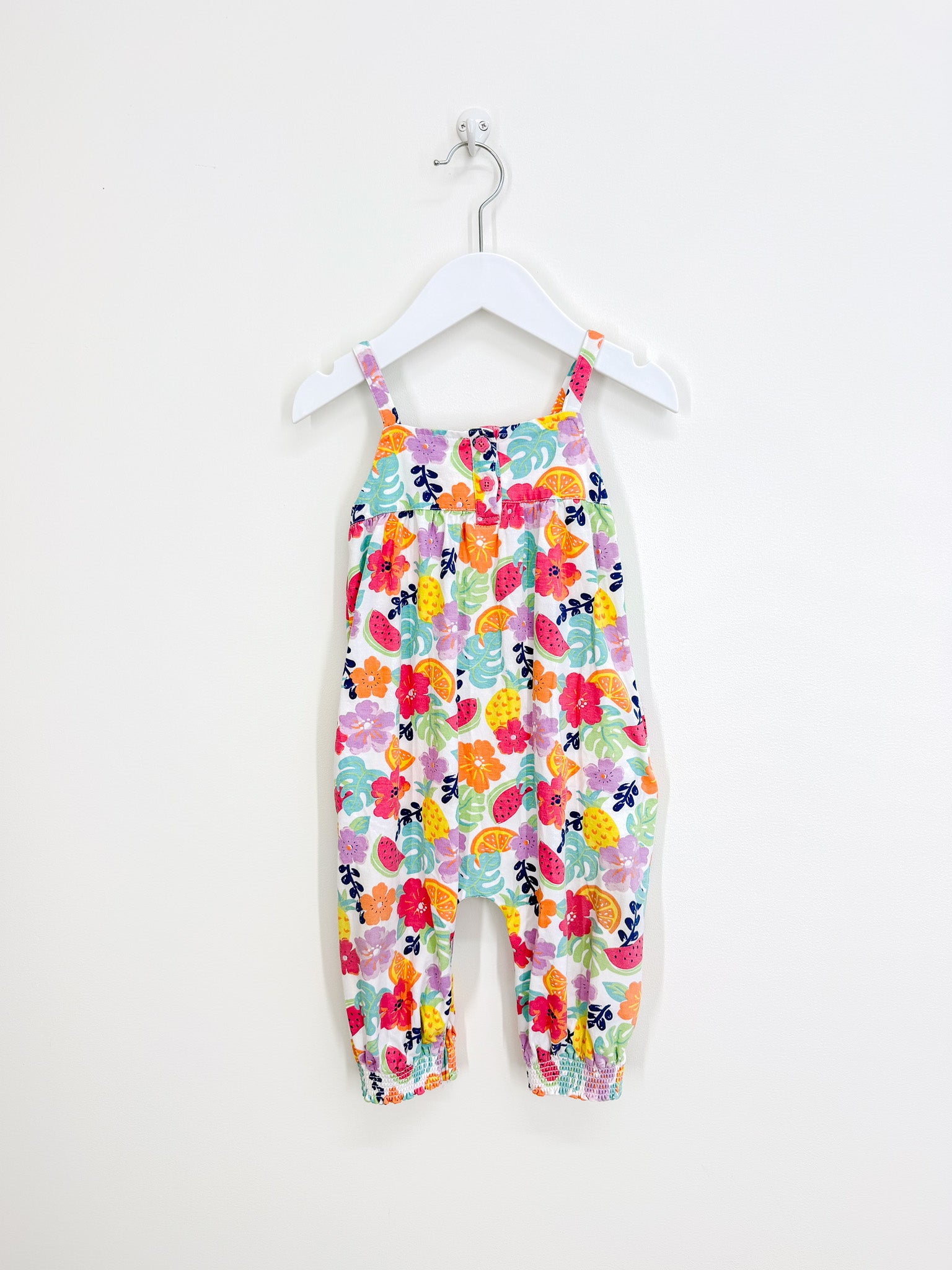 Jojo Maman Bebe fruity playsuit (12-18m)