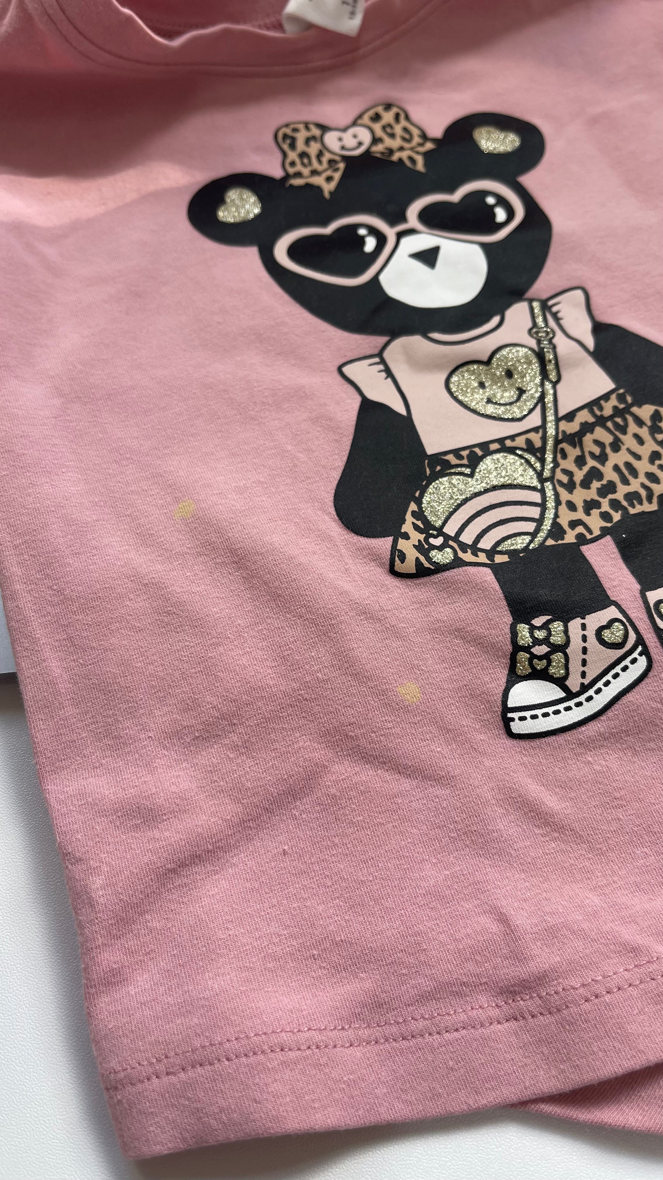 Hux organic heart eyes long sleeve tee (12-18m)
