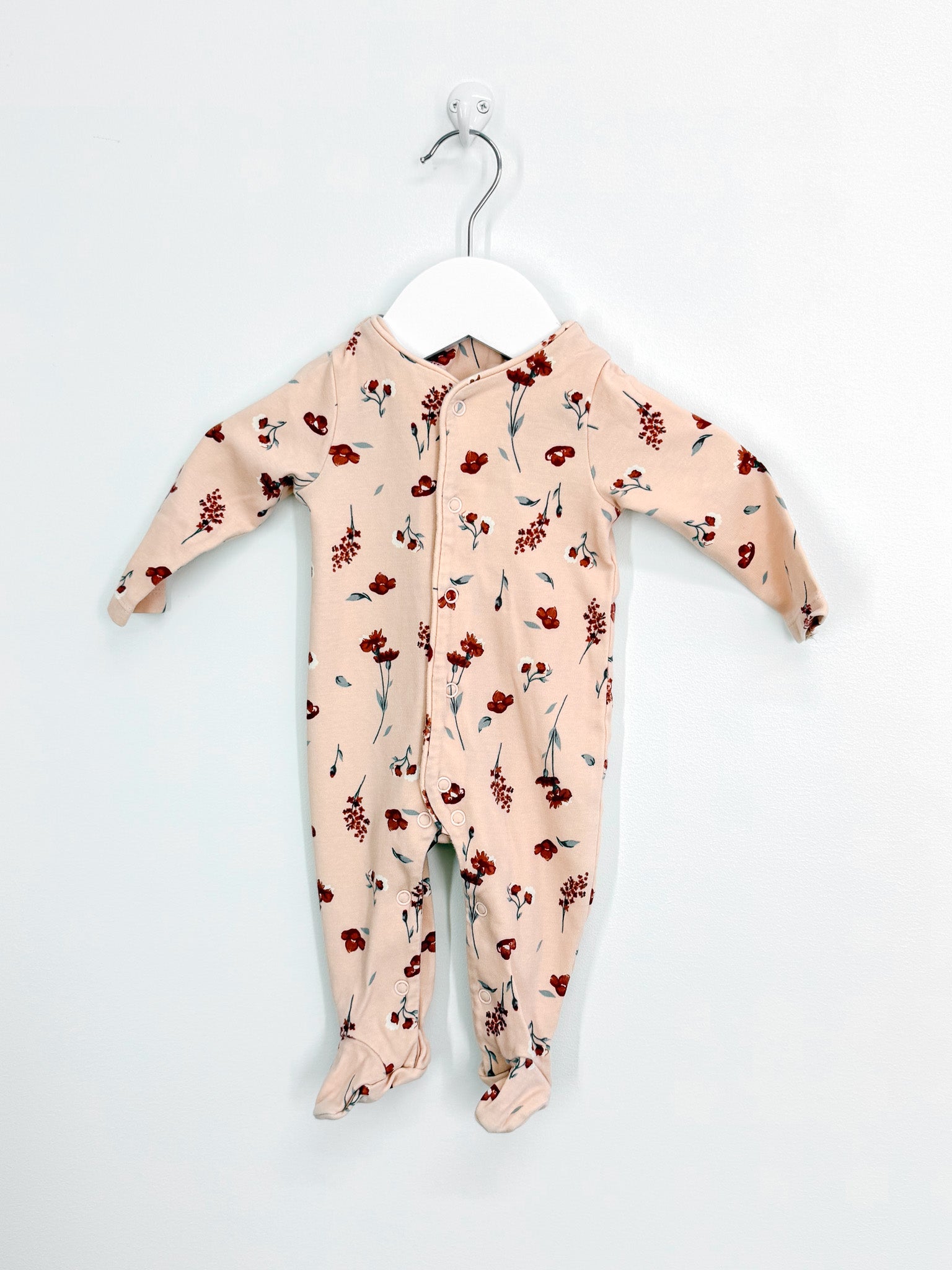 Little Bundle floral onesie (newborn)