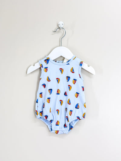 Little Bundle sail bubble romper (0-3m)