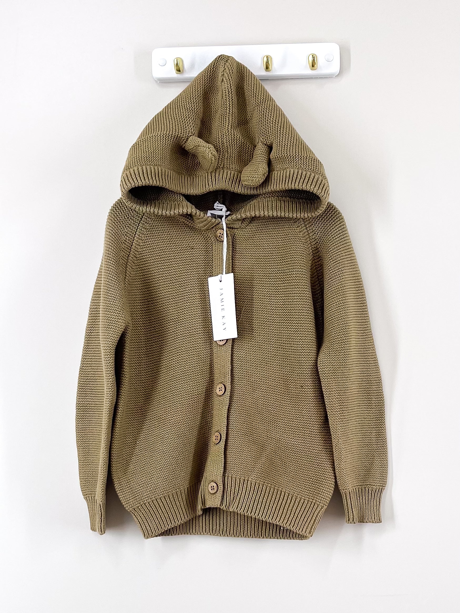 BNWT Jamie Kay goldie cardigan - pecan (5y)