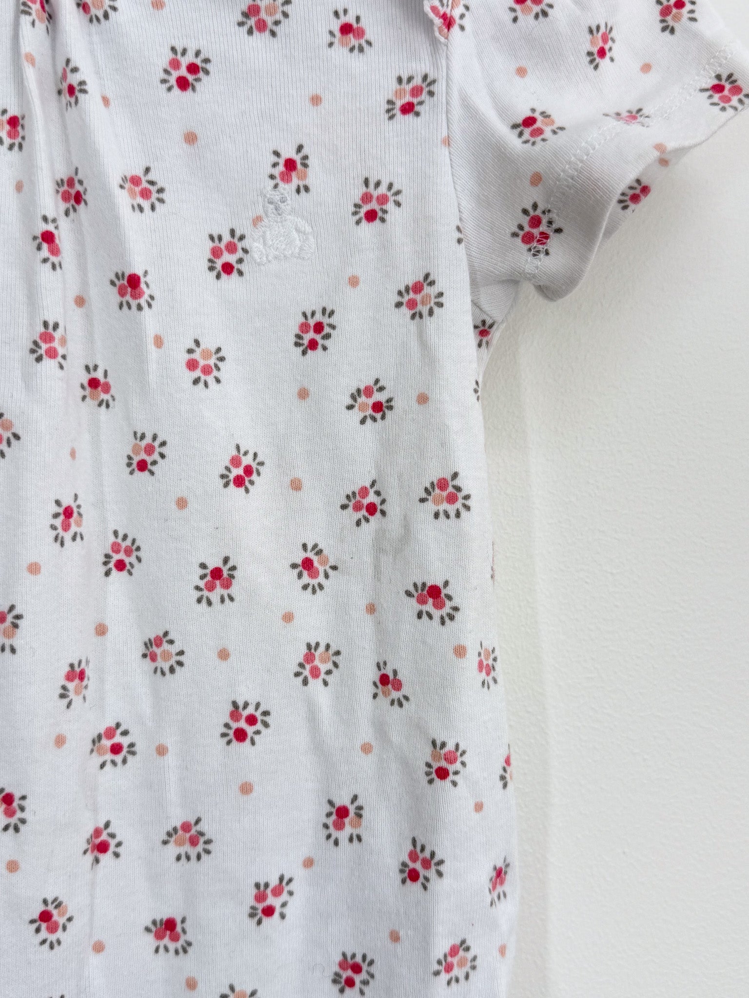 Gap floral bodysuit (12-18m) - SECONDS