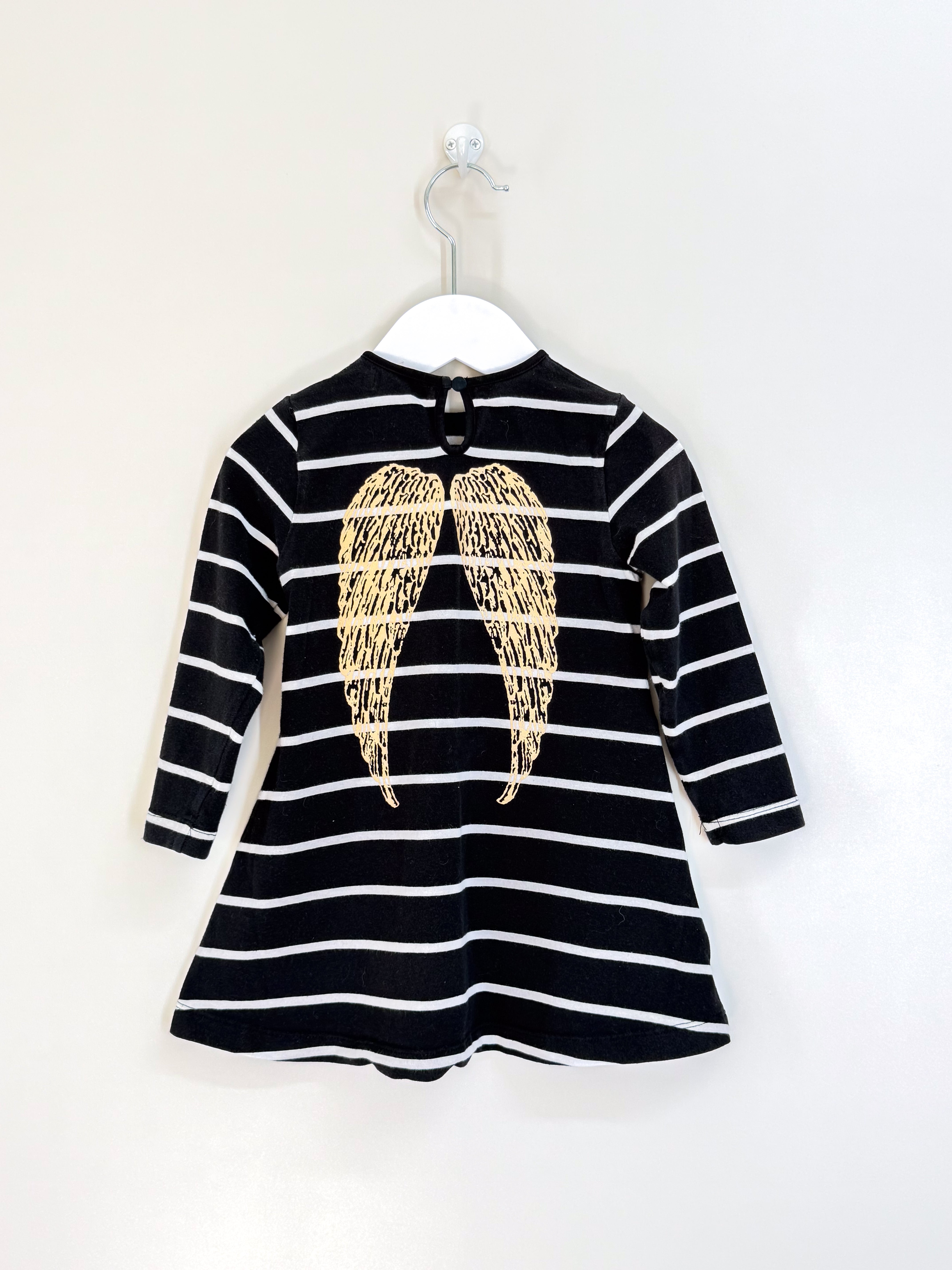Carbon Soldier winged dress (2y)