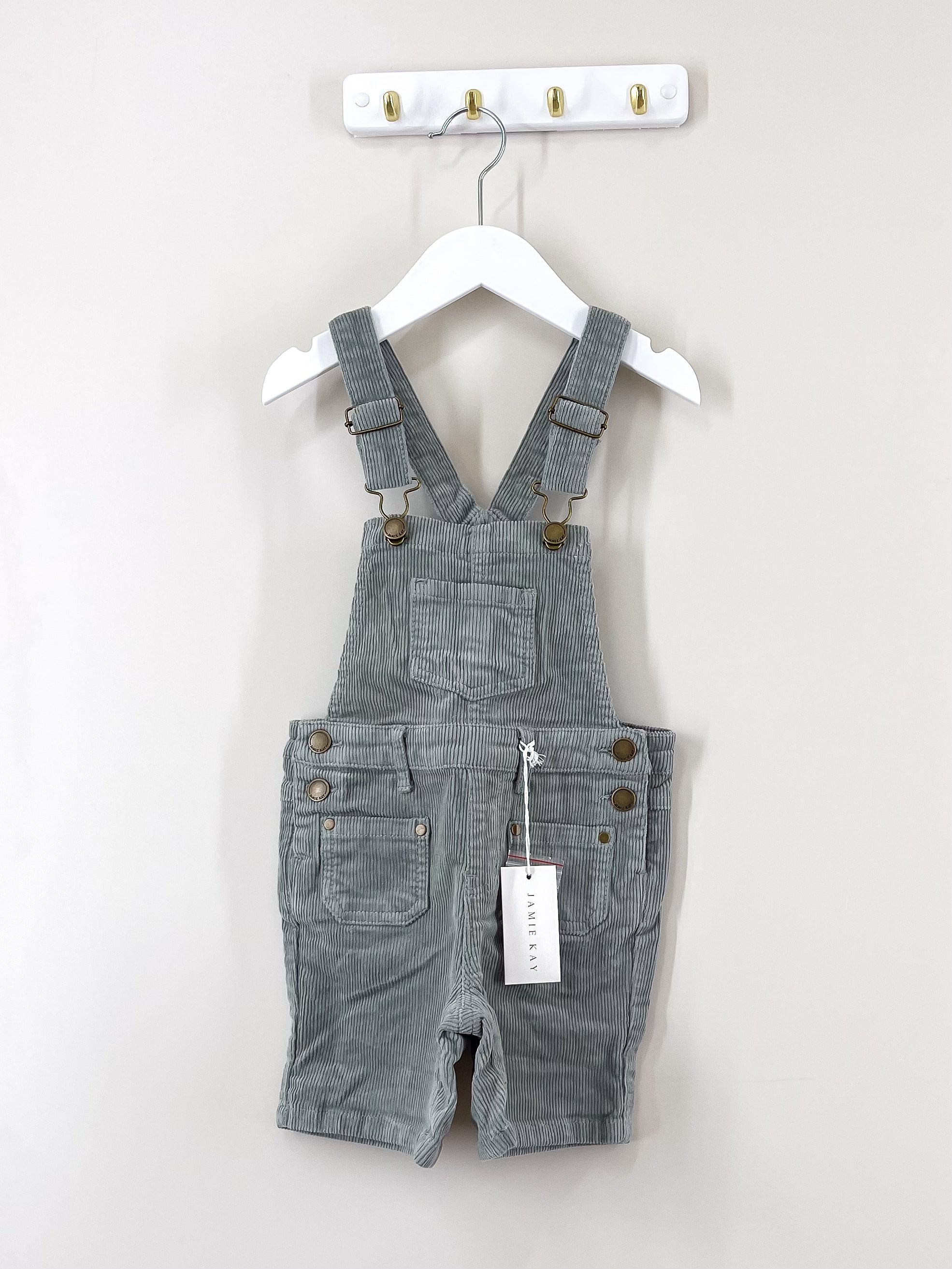 BNWT Jamie Kay chase cord overalls (4y)