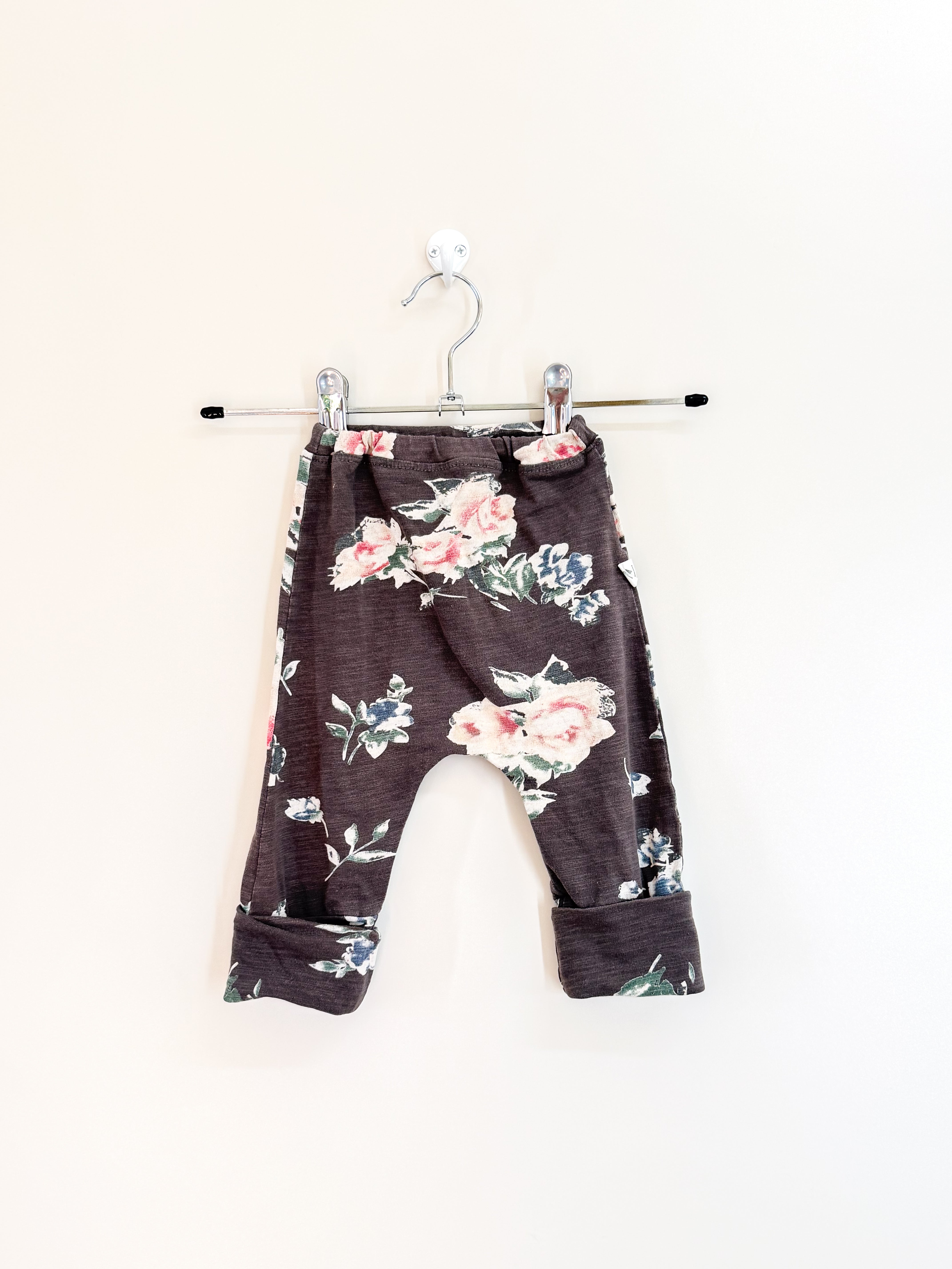 Peppin floral leggings (0-6m)
