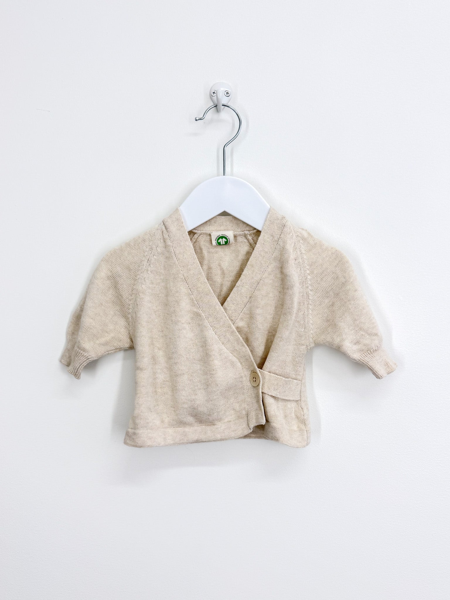 Nature Baby organic cecil cardigan (0-3m)