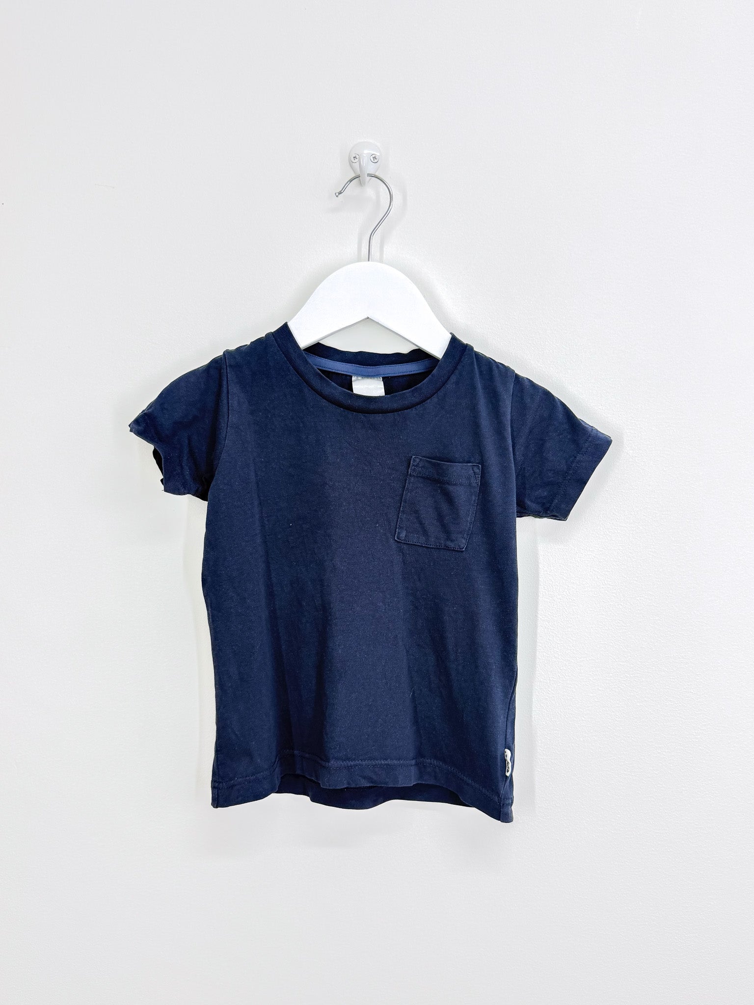 Bonds navy pocket tee (18-24m)
